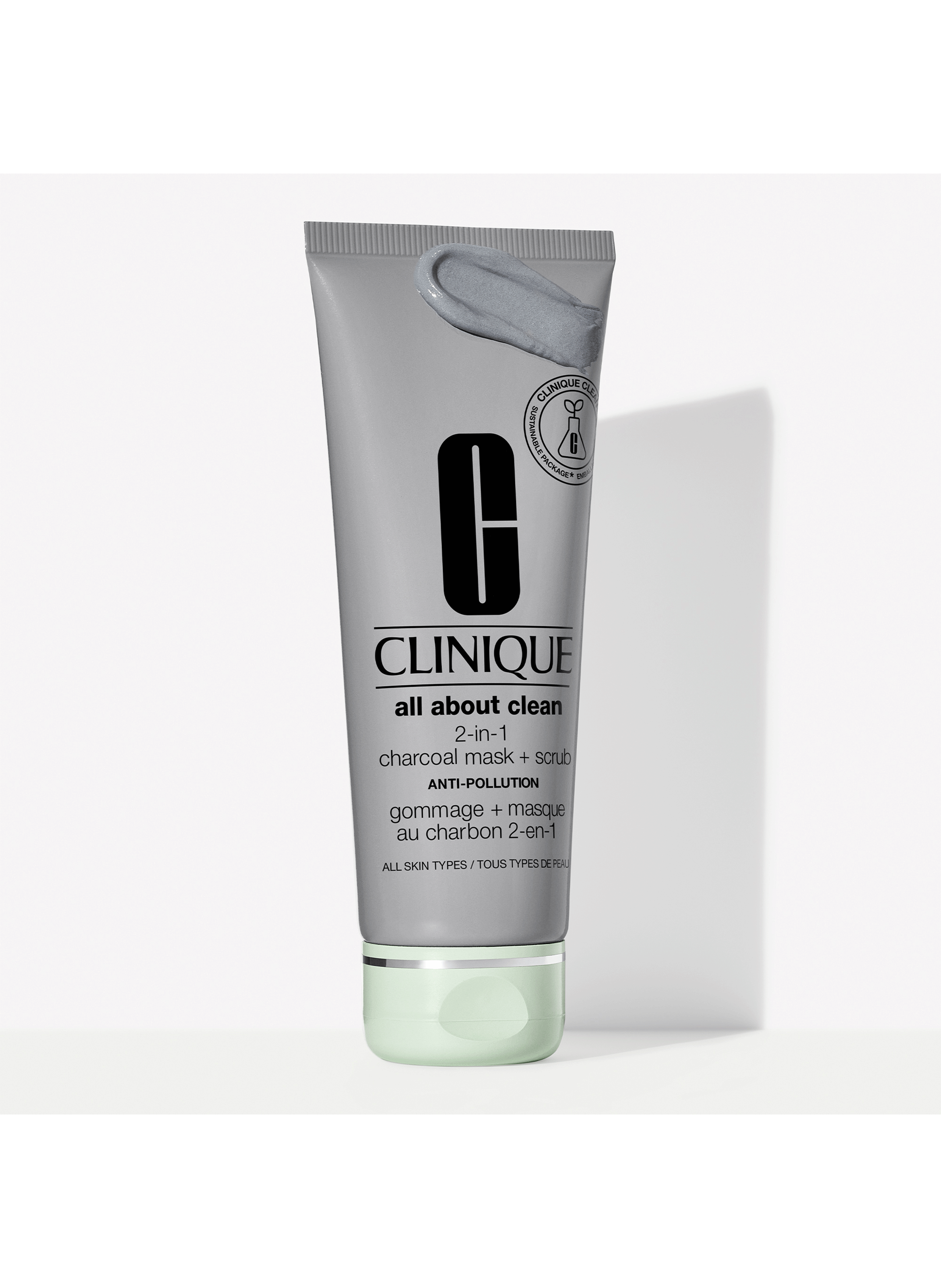 All About Clean -  Gommage + Masque Au Charbon 2-en-1 CLINIQUE No color
