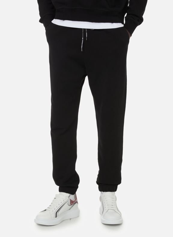 VIVIENNE WESTWOOD Pantalon de survêtement en jersey de coton Noir