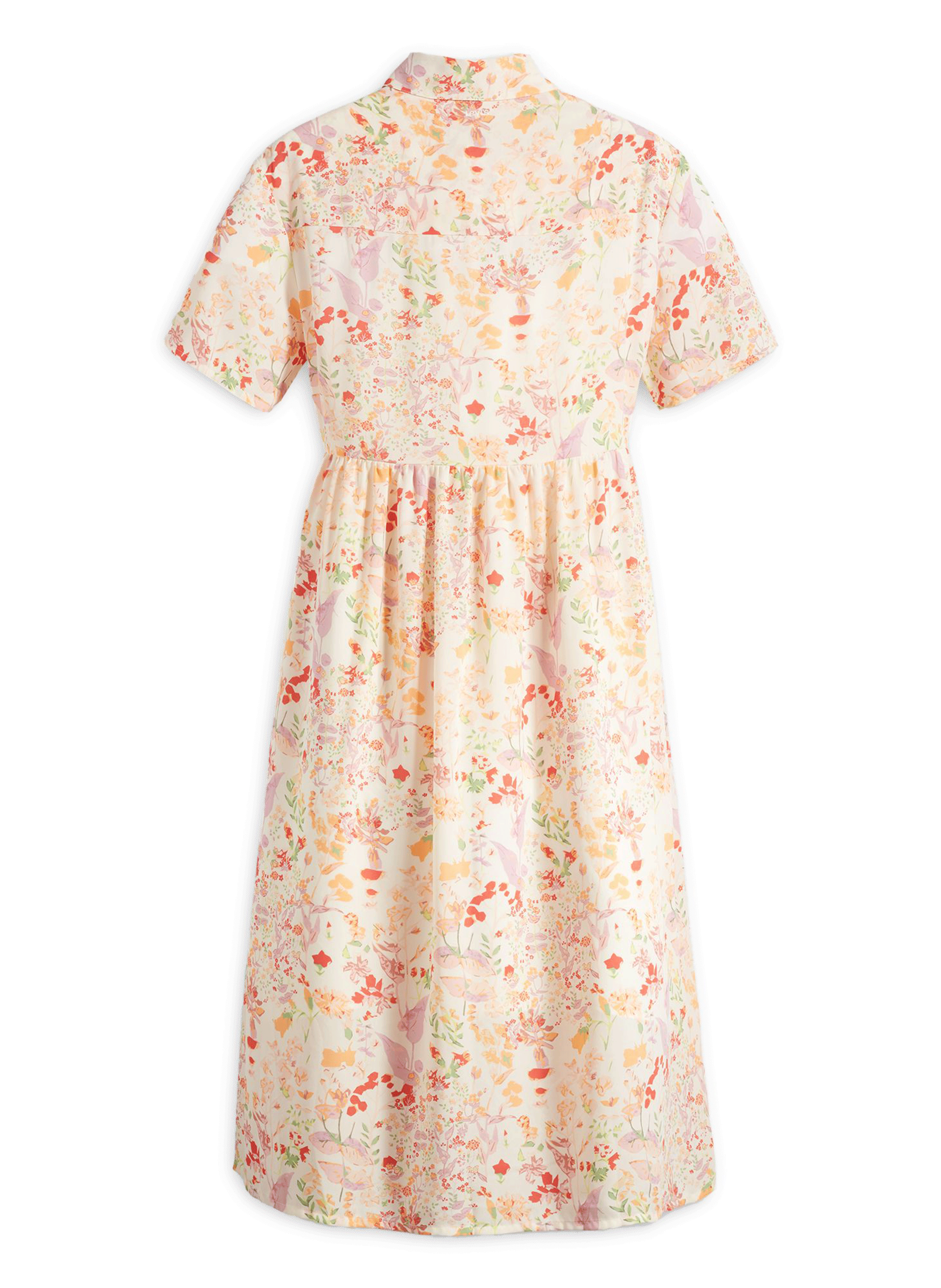 Robe midi en coton