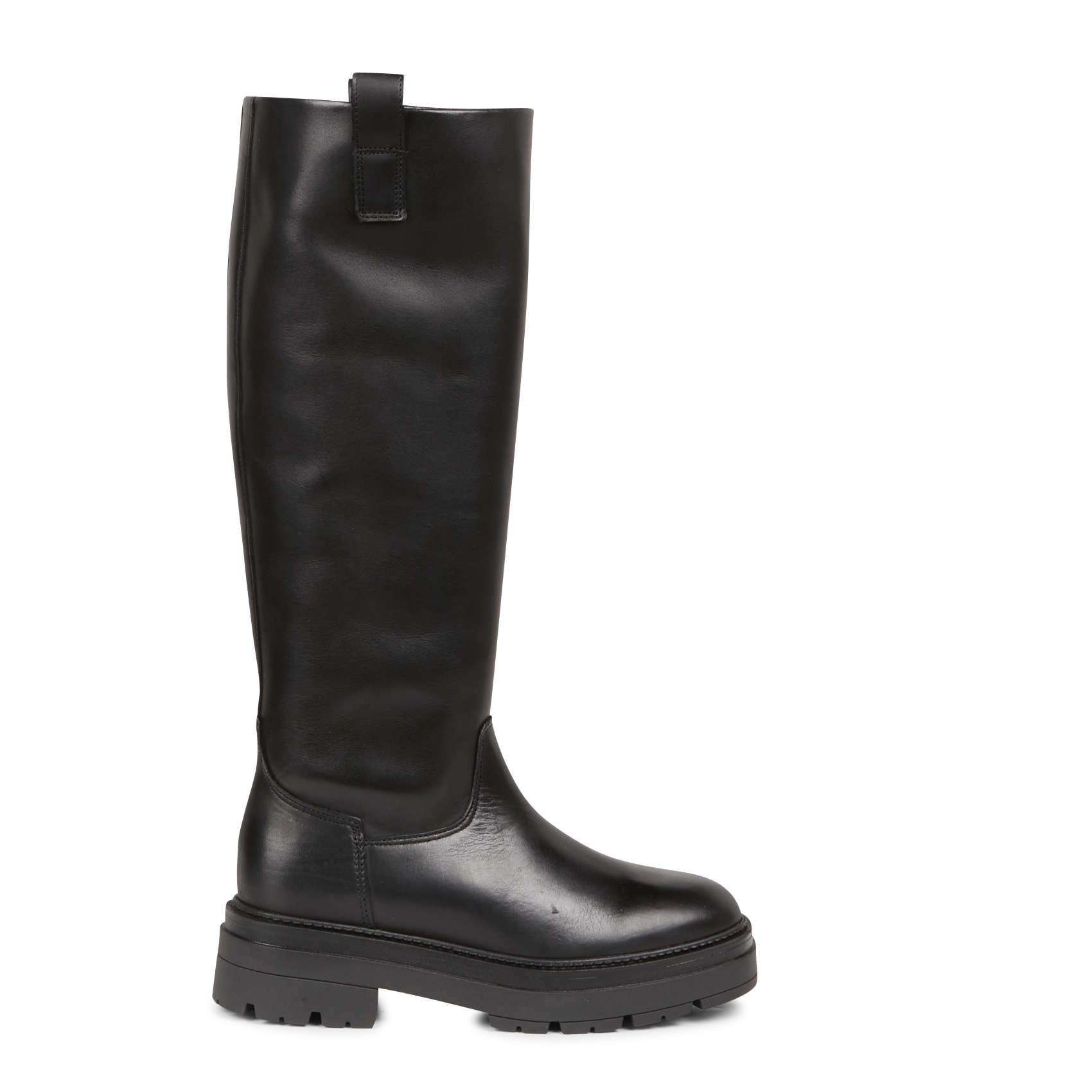 Bottes en cuir picussia JONAK Noir
