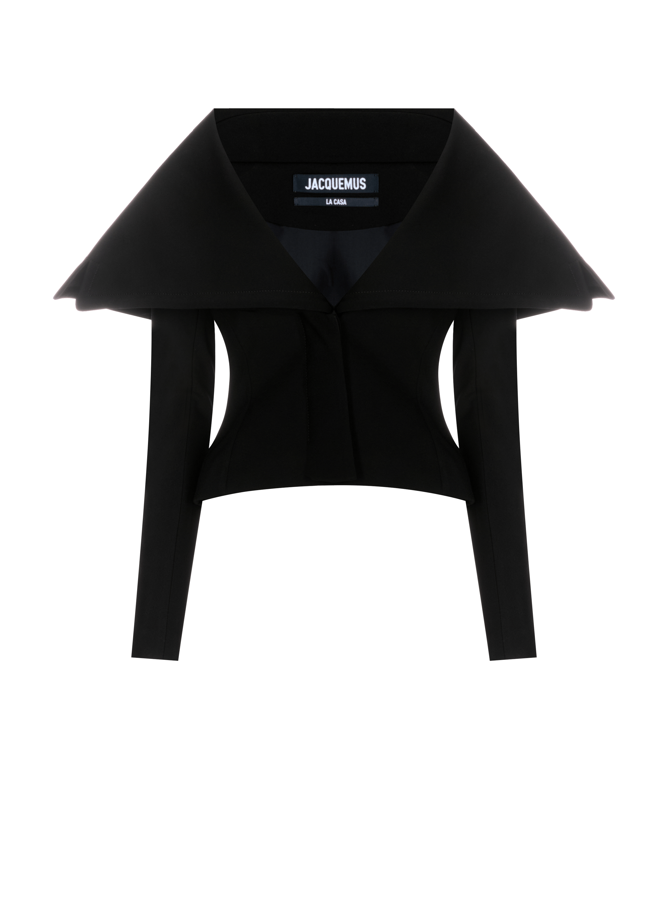 Short biker jacket JACQUEMUS Black