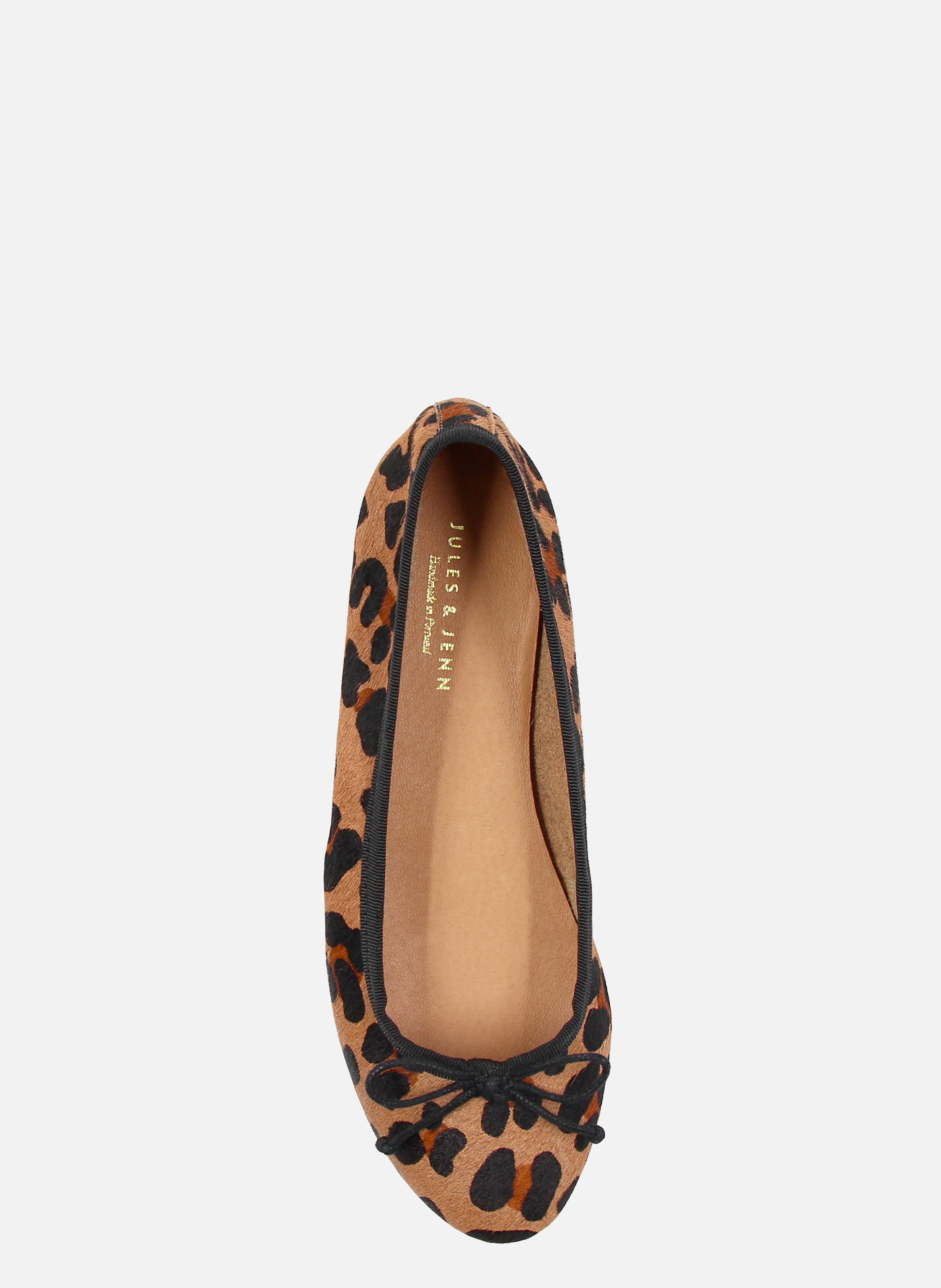 Ballerines classiques cuir pony JULES & JENN Multicolore