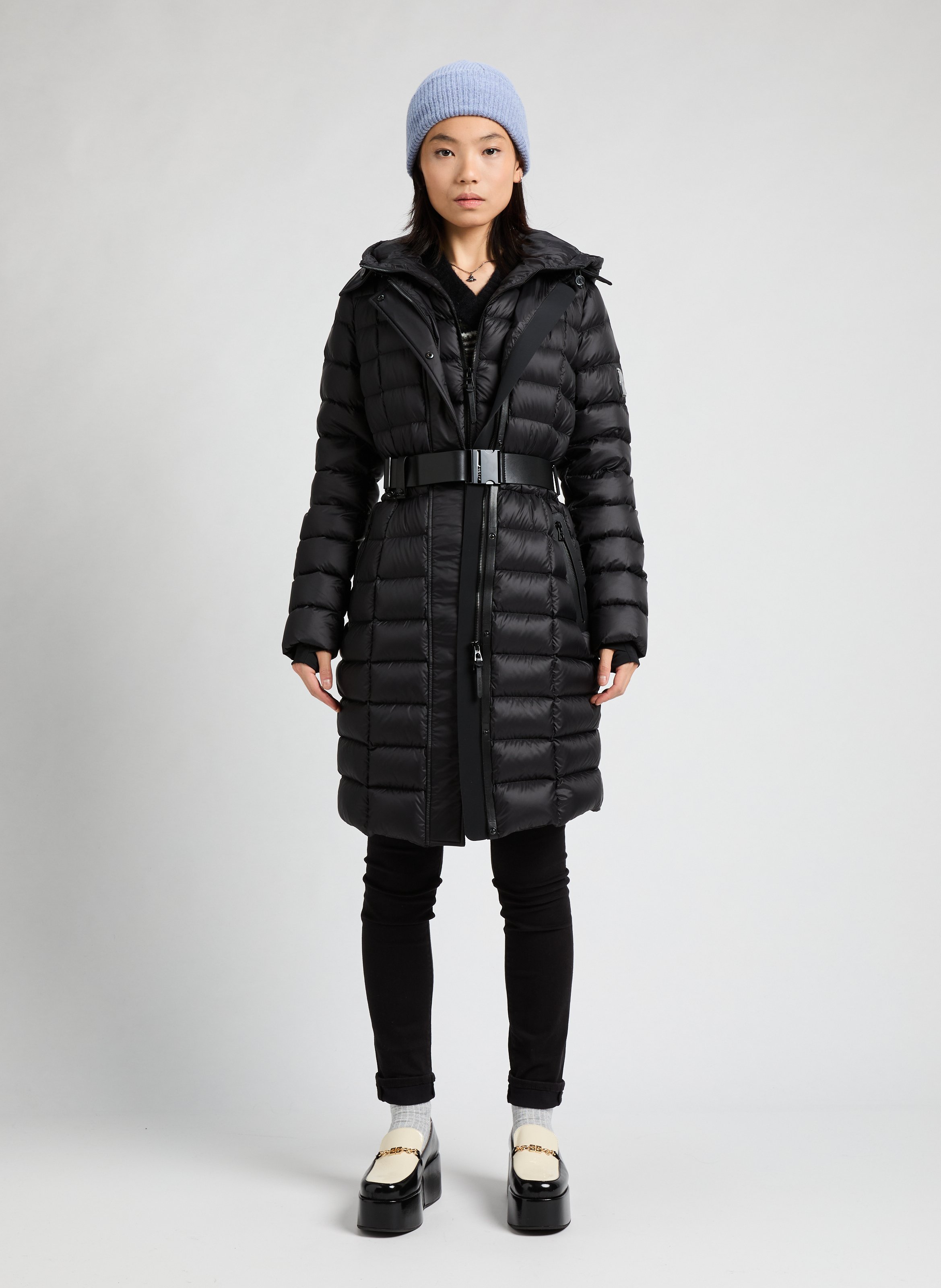 Long Down Jacket RUDSAK Black