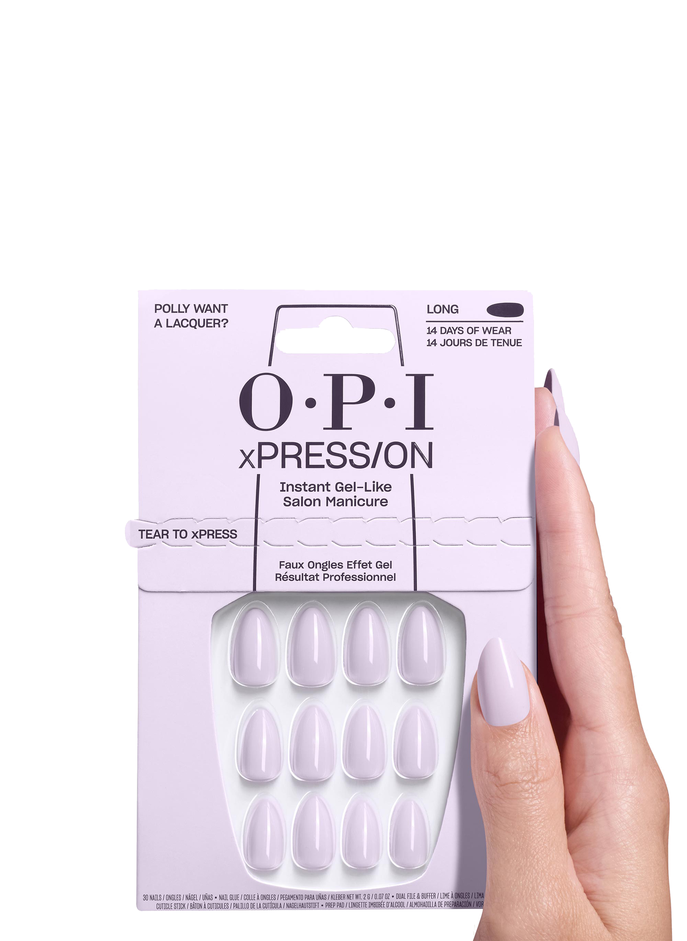 Reusable fake nails OPI Anf83l