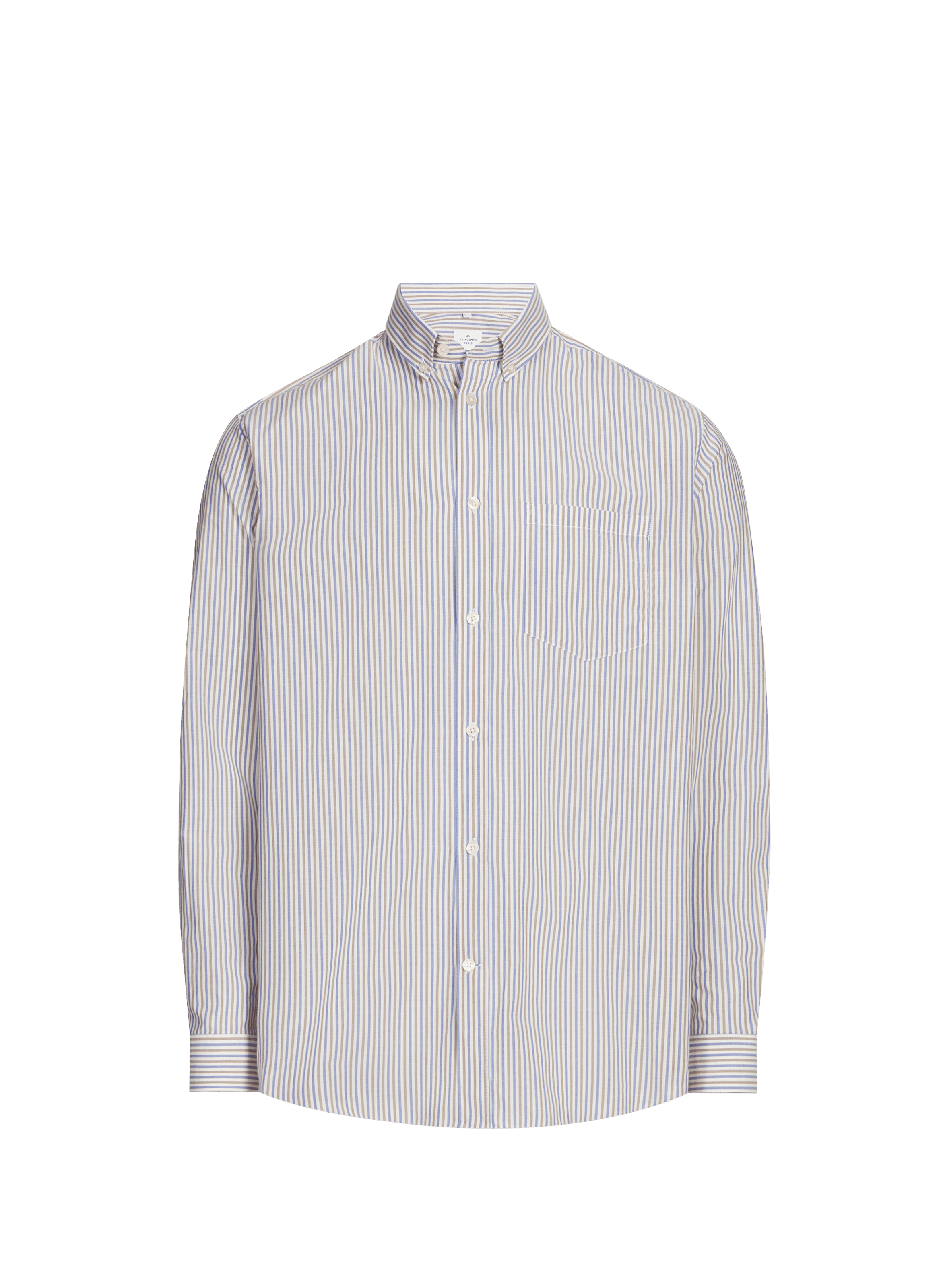 Chemise rayée Fomelos AU PRINTEMPS PARIS Bleu
