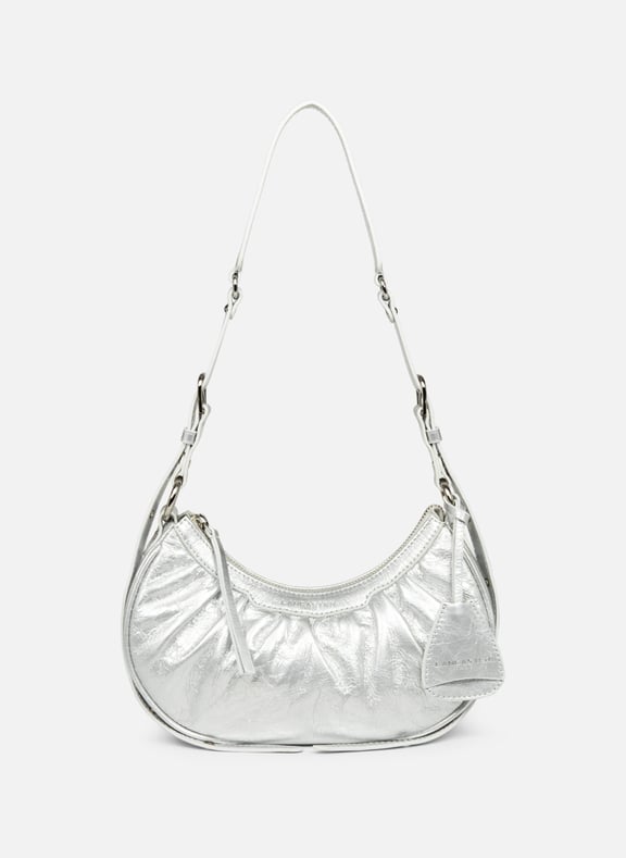 Small half moon bag - Rétro Glam White by LANCASTER LANCASTER Small half moon bag - Rétro Glam White