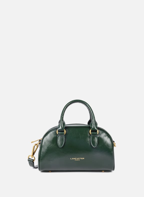 Small bowling bag - Rétro Bow Green by LANCASTER LANCASTER Small bowling bag - Rétro Bow Green
