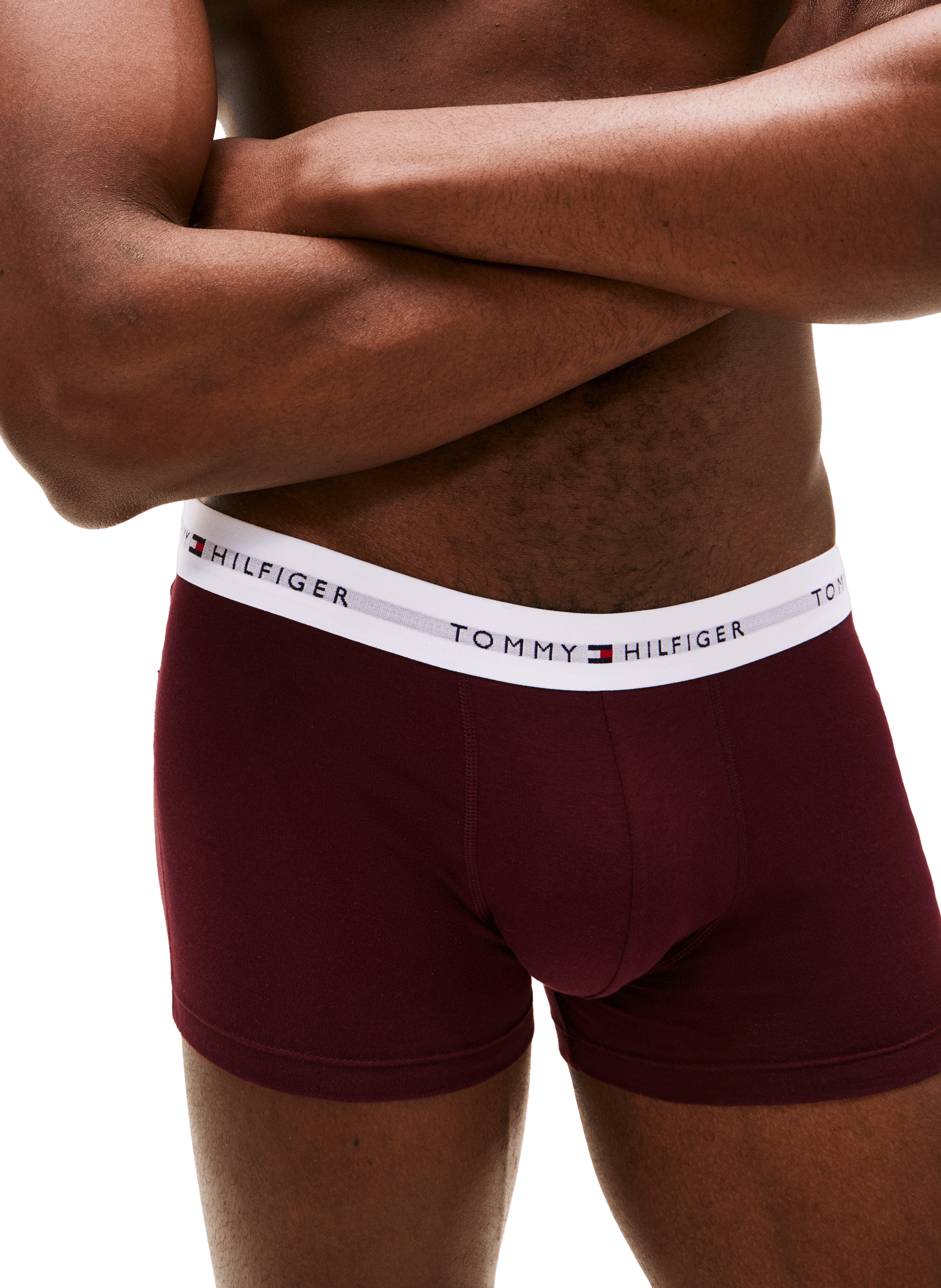 Lot de 3 boxers en coton organique TOMMY HILFIGER Multicolore