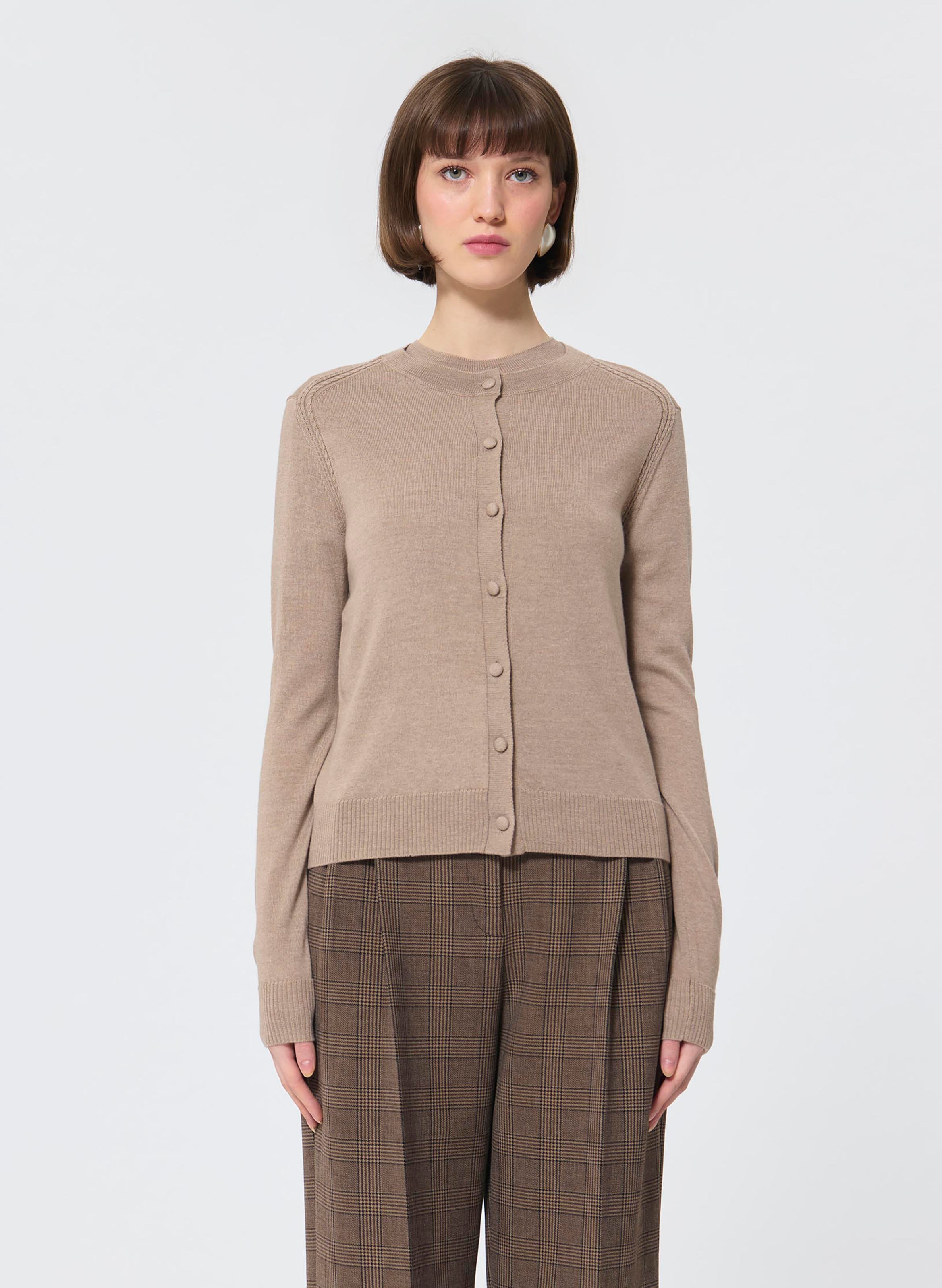 Gilet ginno TARA JARMON Marron