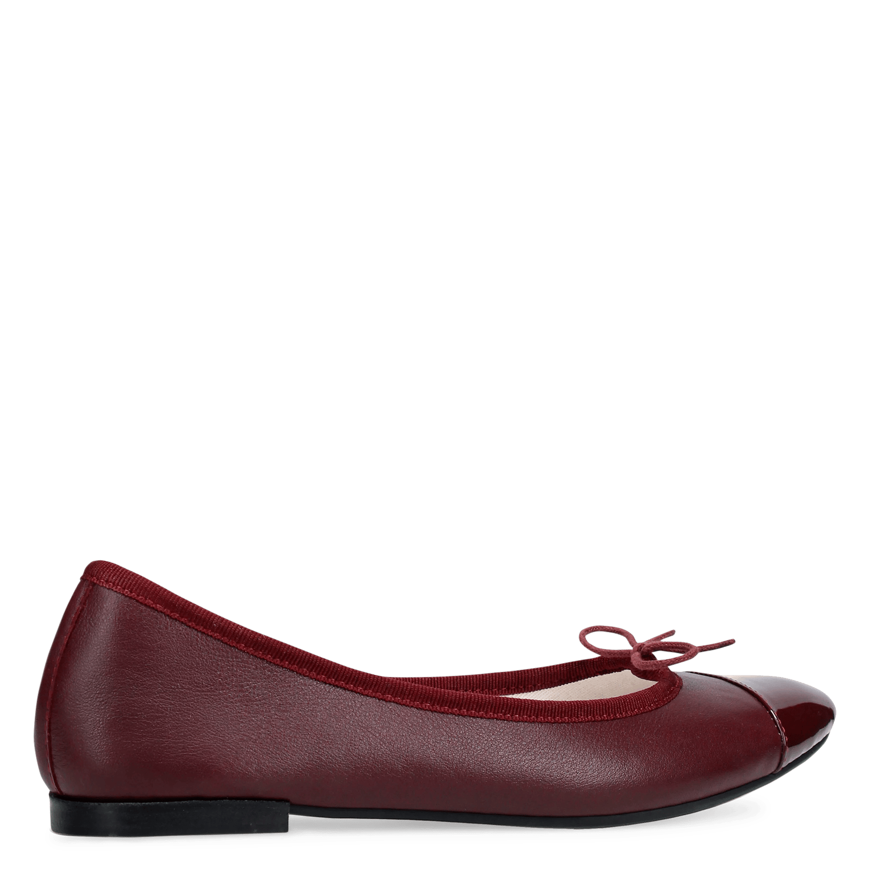 Ballerines en cuir flora REPETTO Rouge