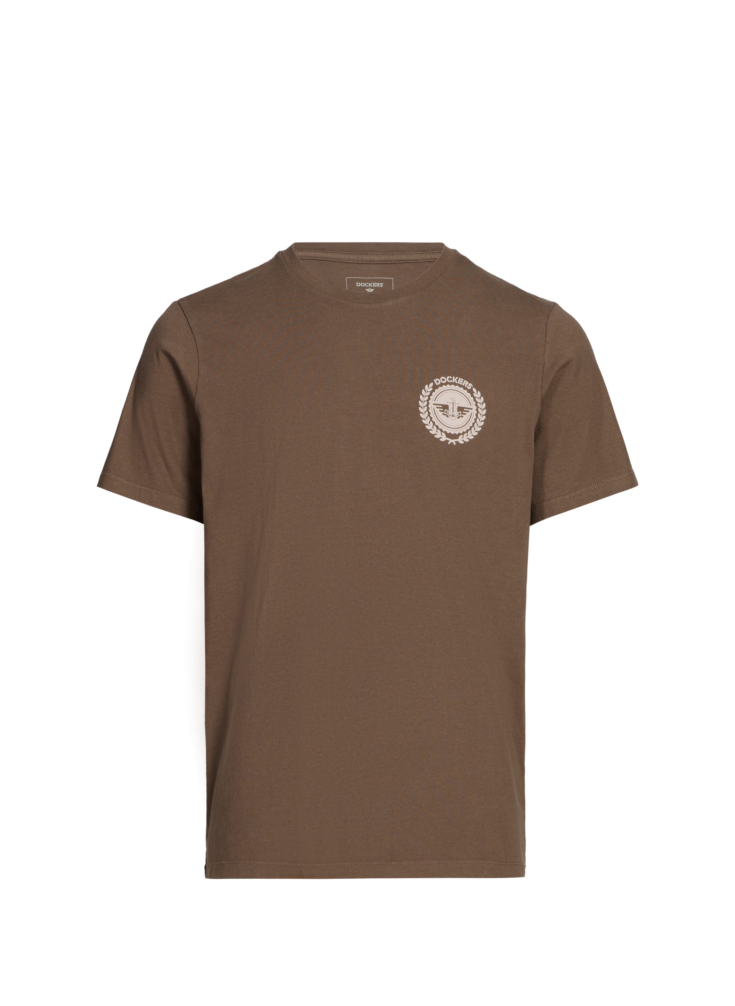 T-shirt à logo en coton DOCKERS Marron