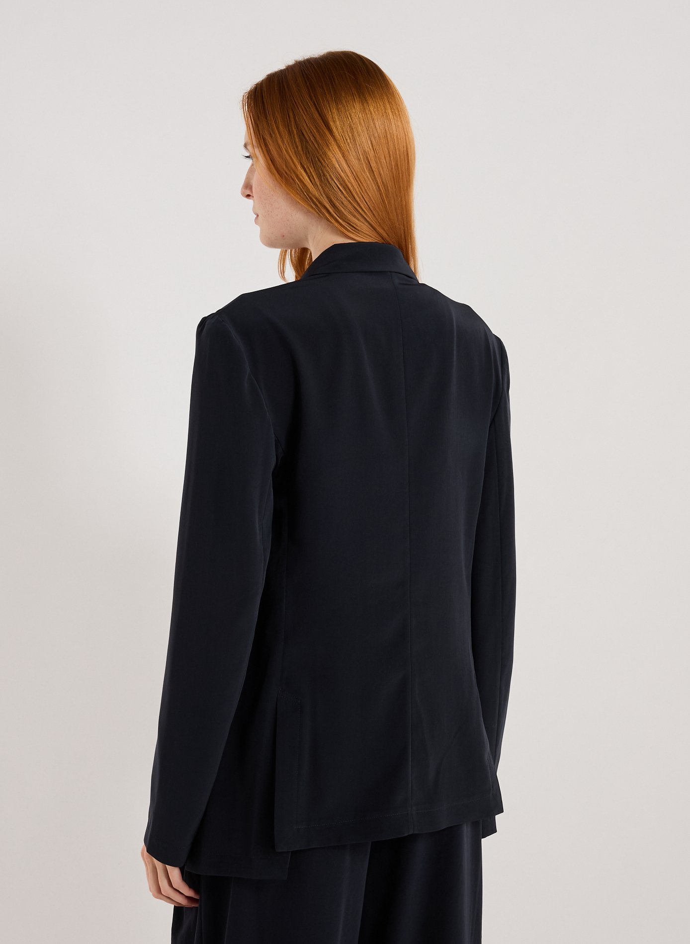 Blazer asymétrique TIBI Bleu