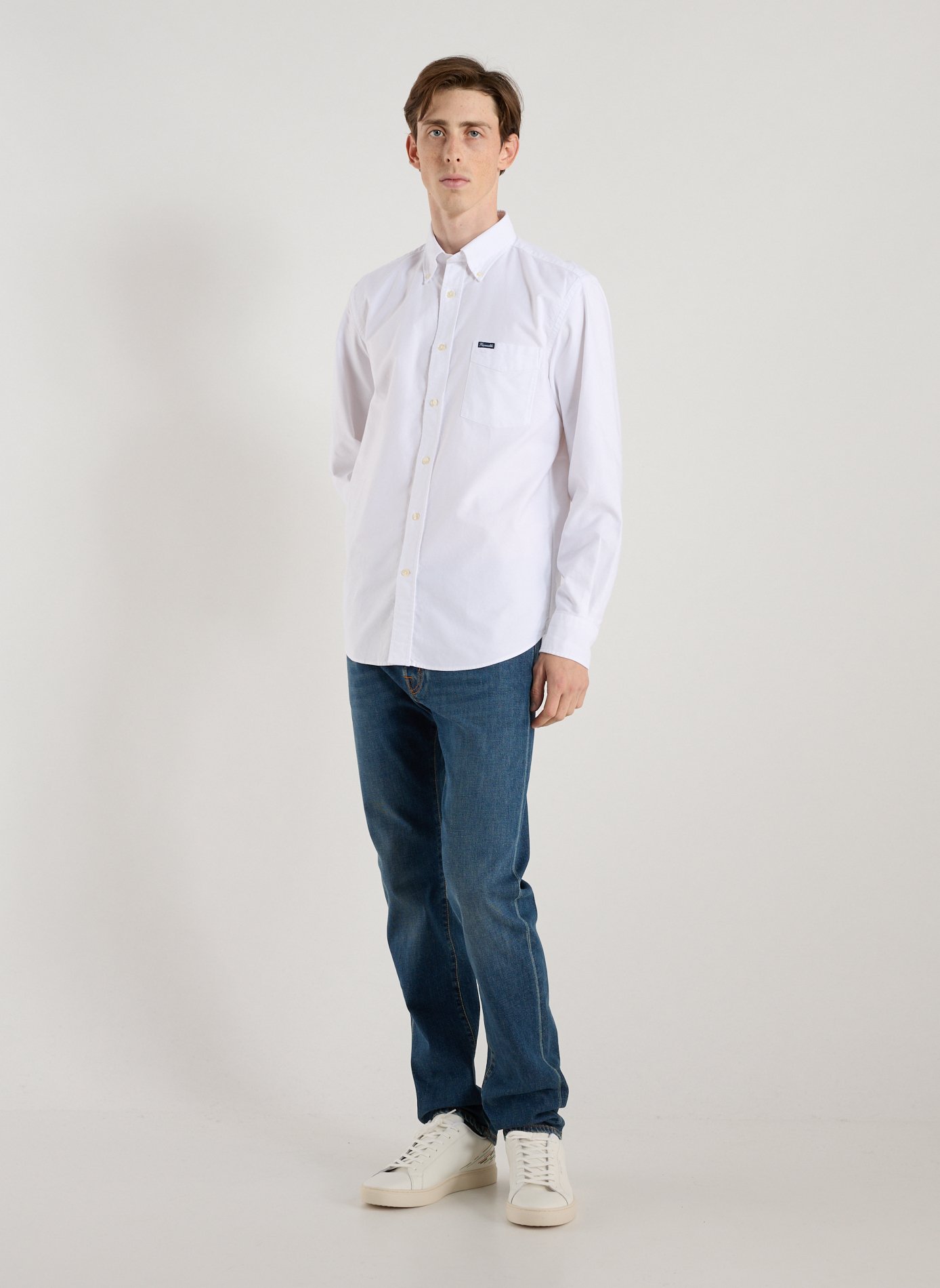 Cotton shirt FACONNABLE White