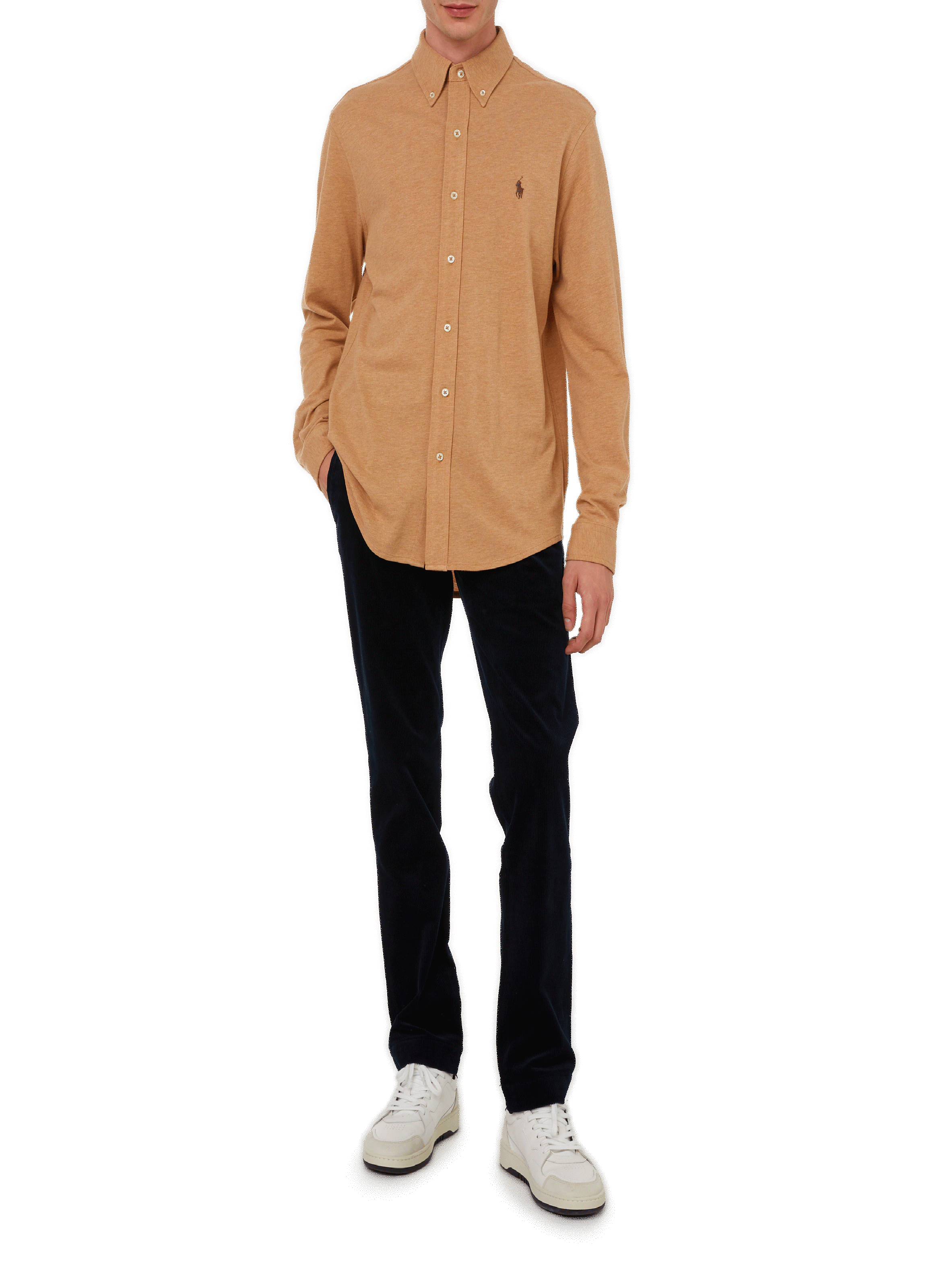 Cotton shirt POLO RALPH LAUREN Brown