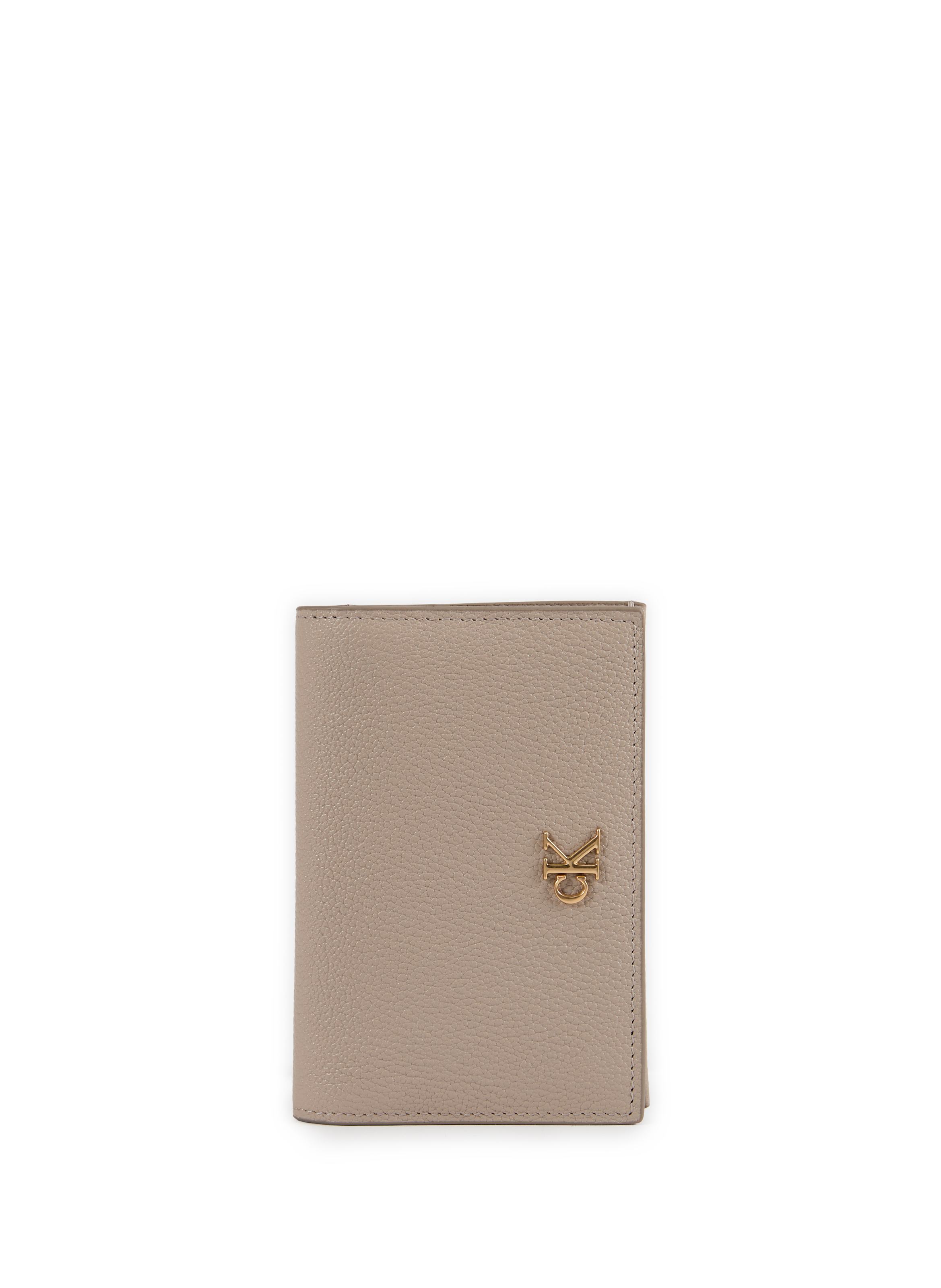 CALVIN KLEIN Porte-cartes en cuir Marron