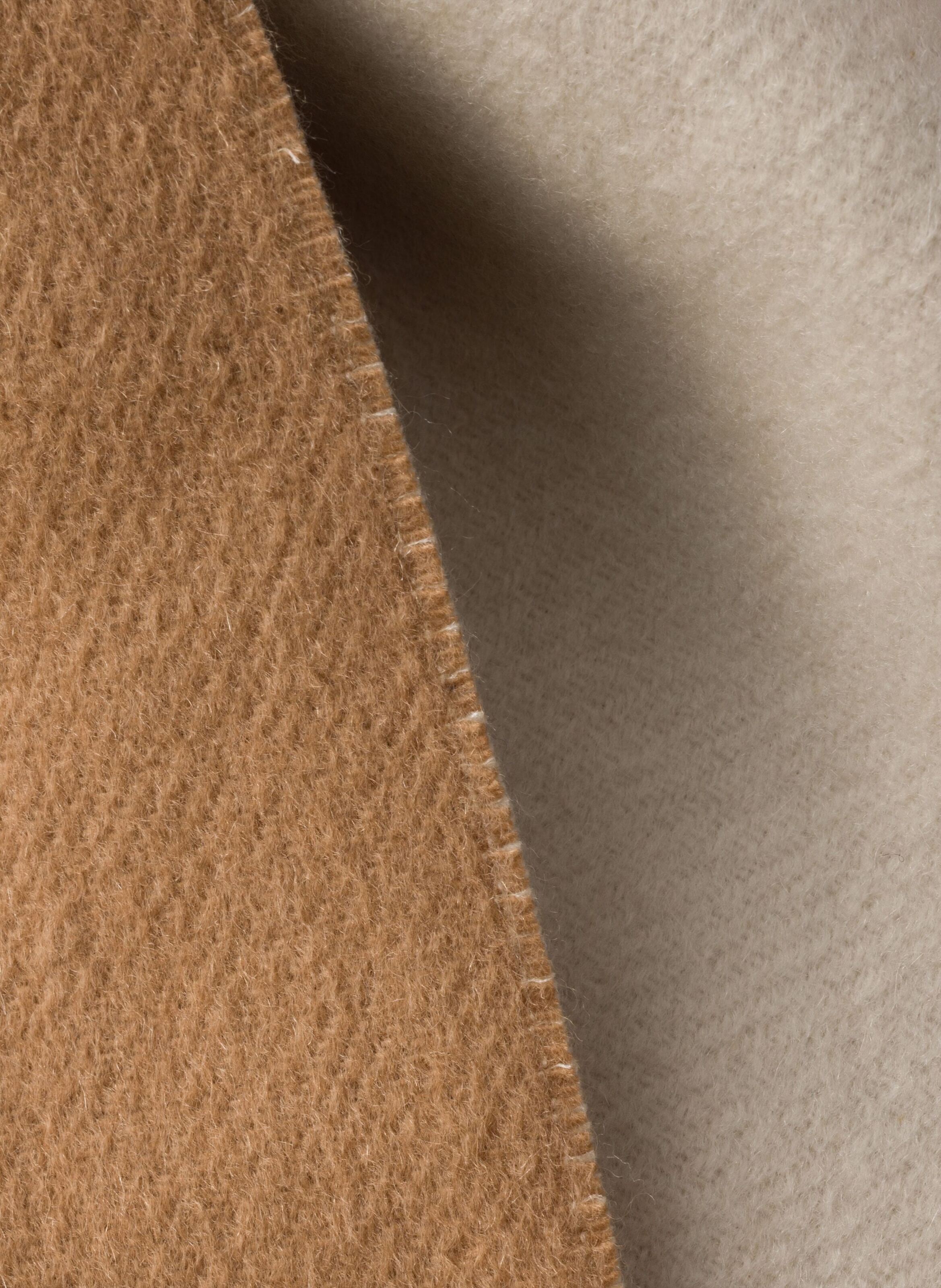 Écharpe en cachemire double Marron