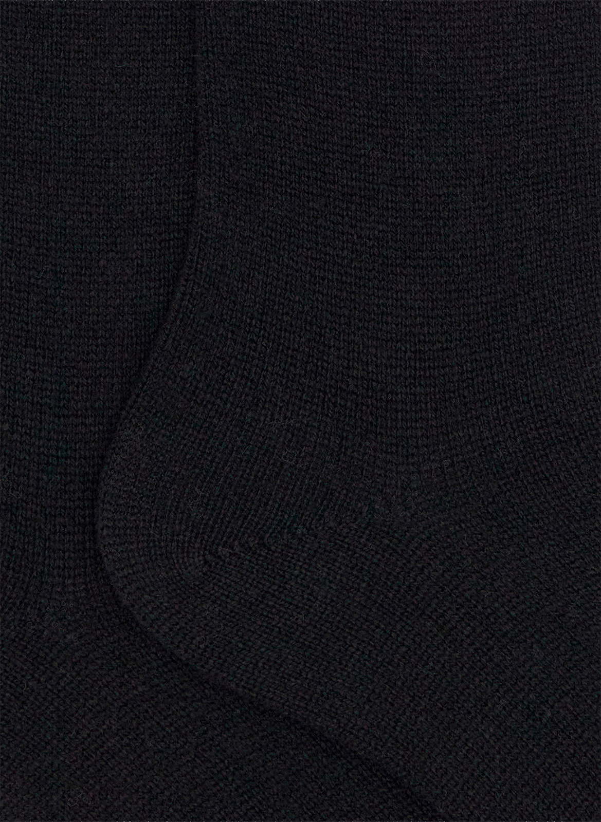 High socks in wool and cashmere DORÉ DORÉ Black