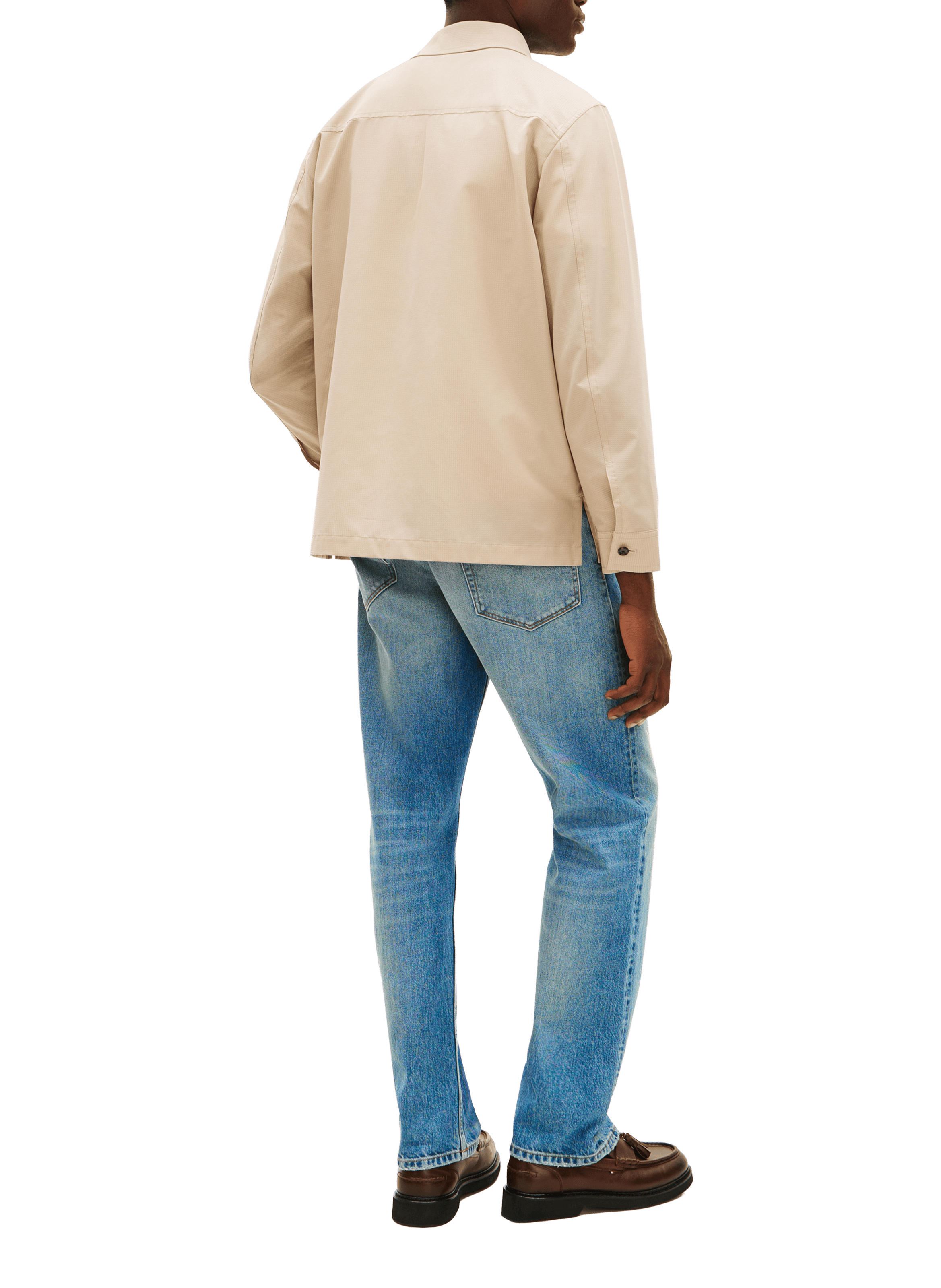 Blouson droit à poches TOMMY HILFIGER Beige