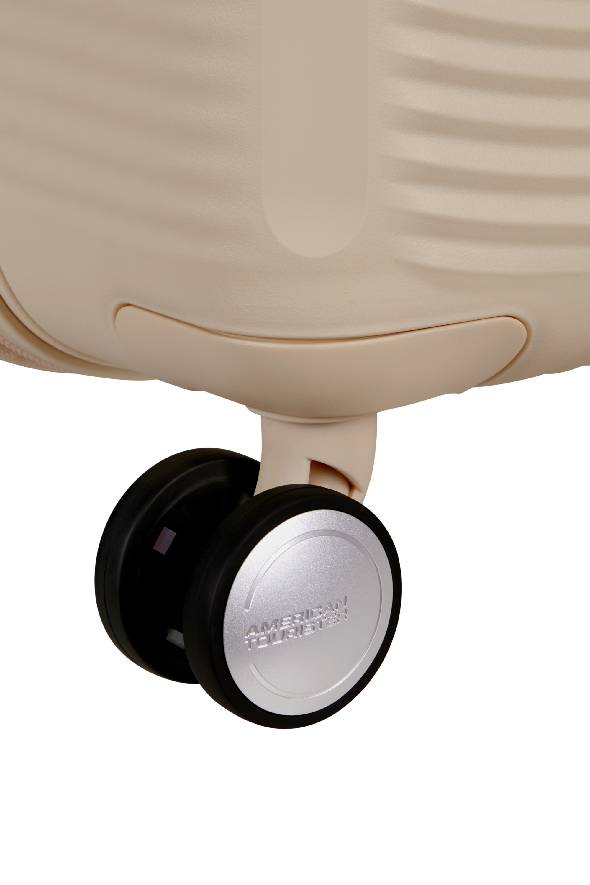 Soundbox valise 4 roues taille m AMERICAN TOURISTER Beige