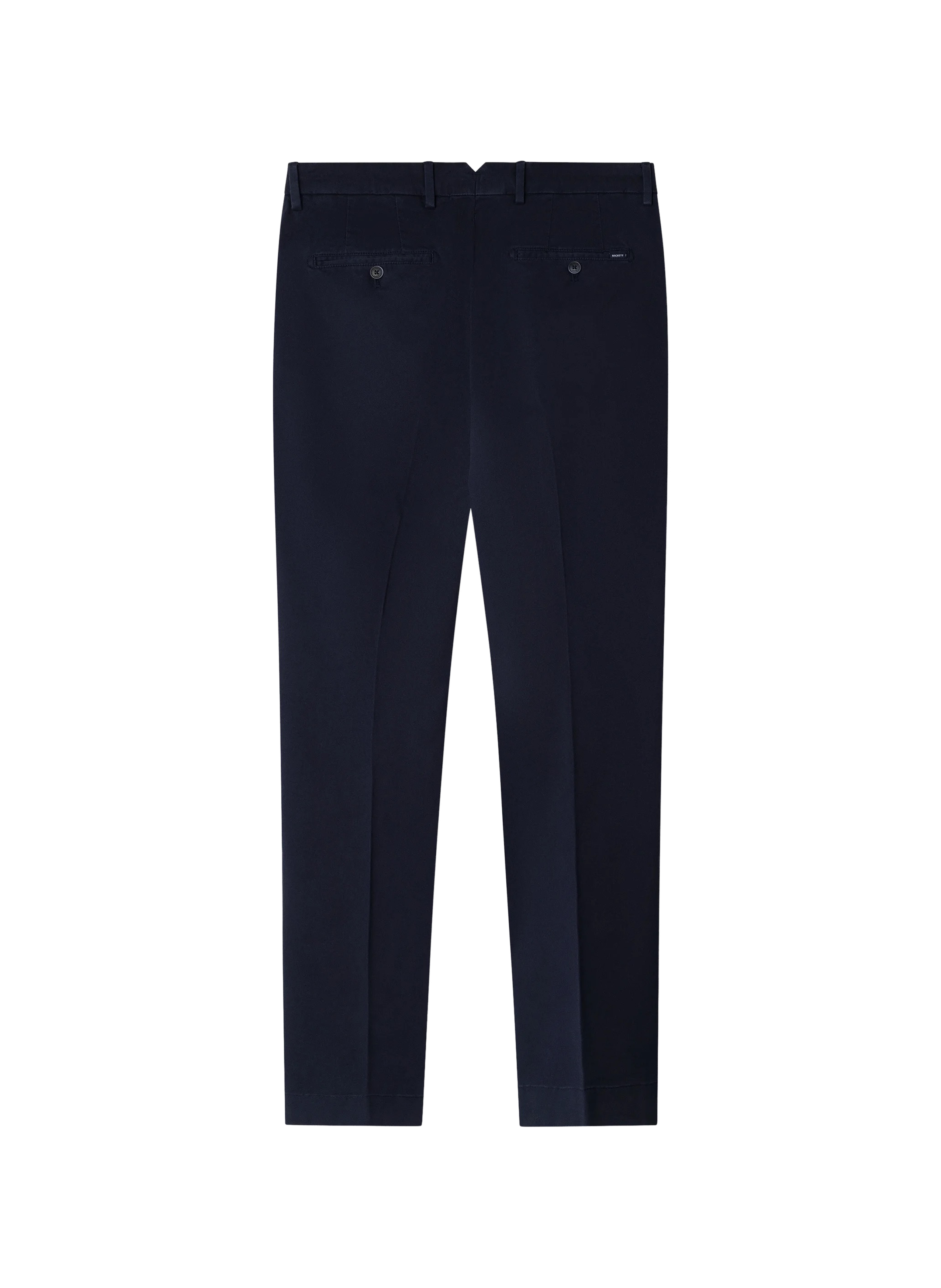 Cotton blend chino trousers  HACKETT Blue