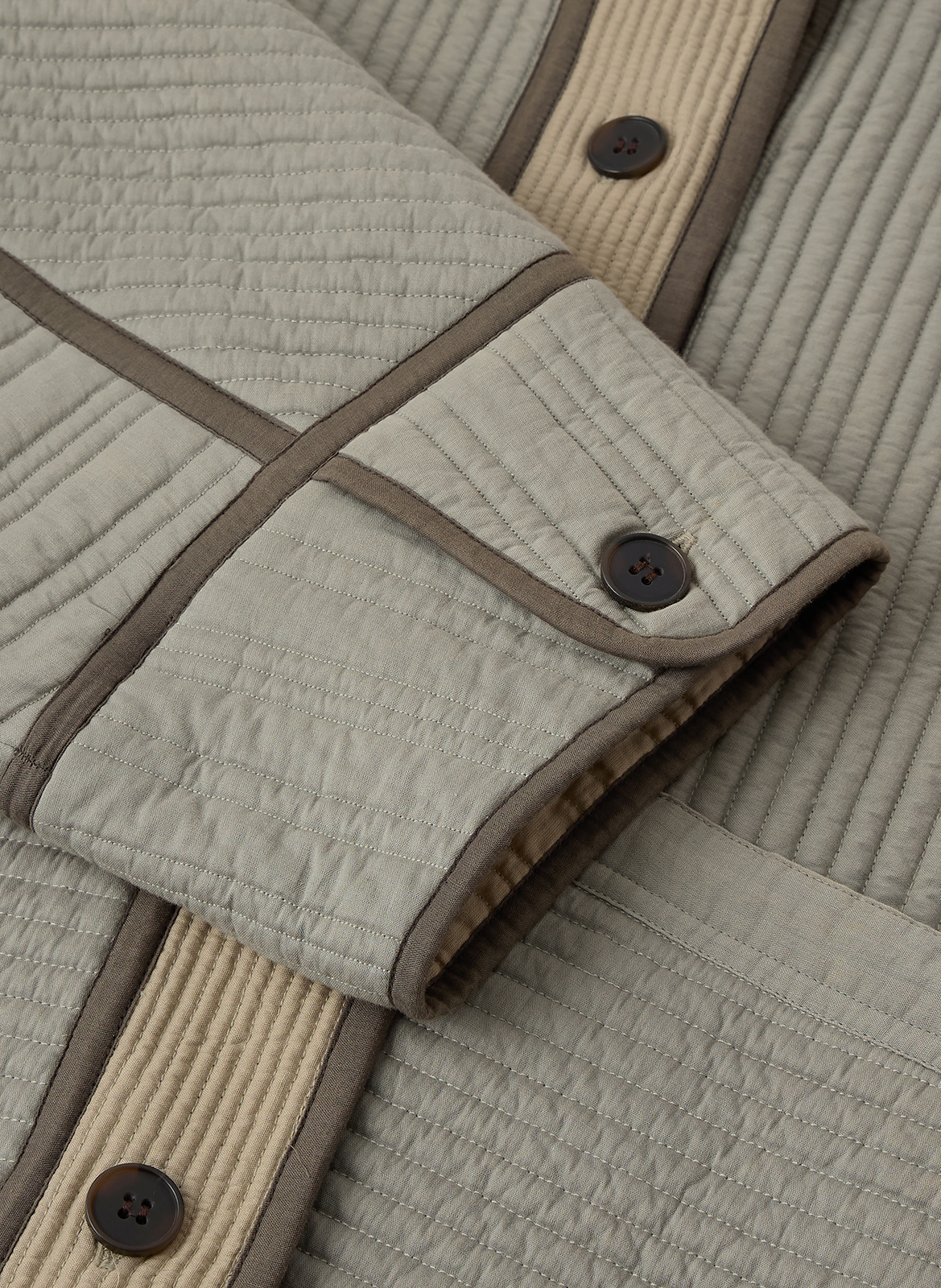 Veste oversize en coton Patchouli SOEUR Vert