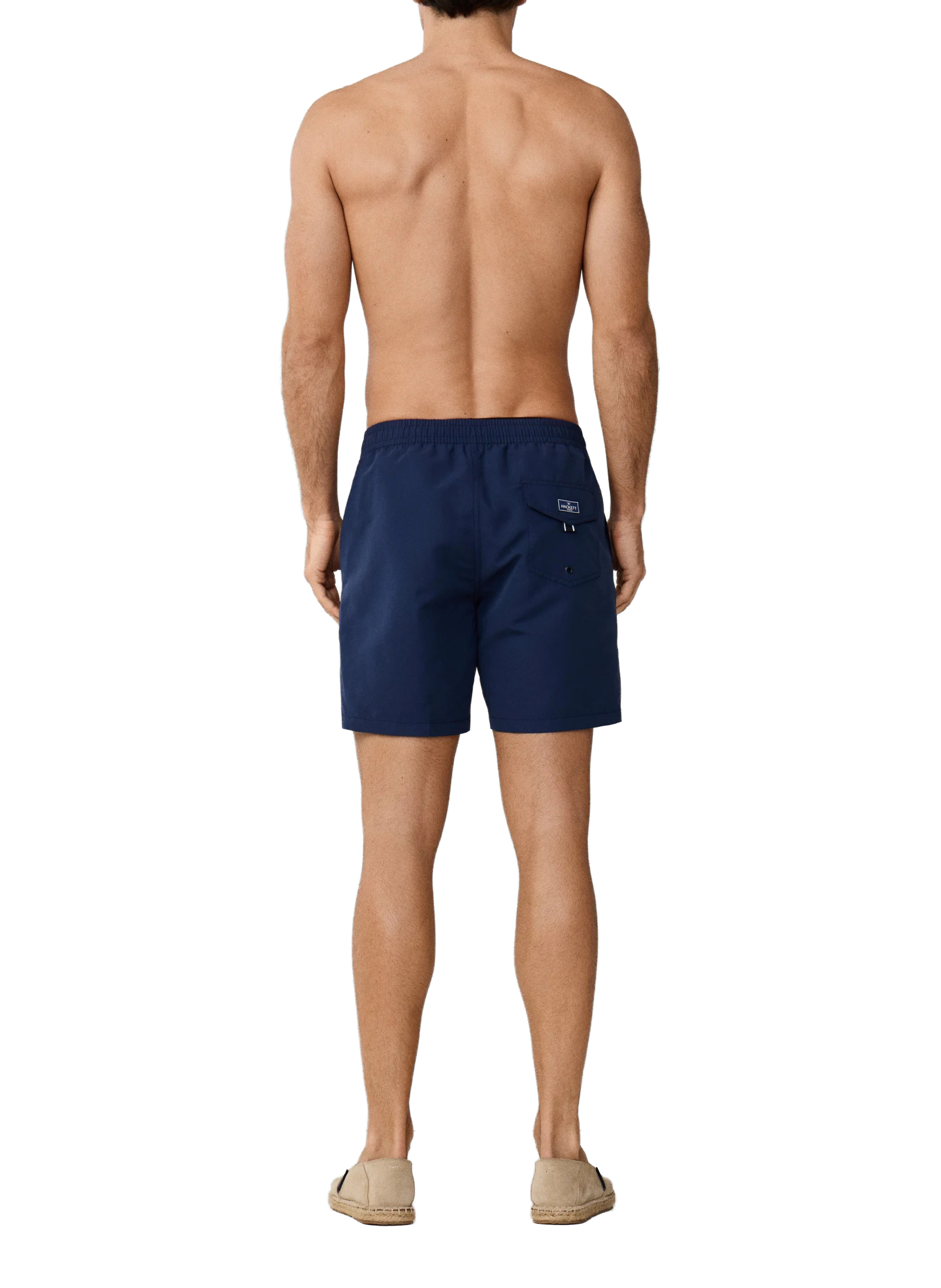 Short de bain uni HACKETT Bleu