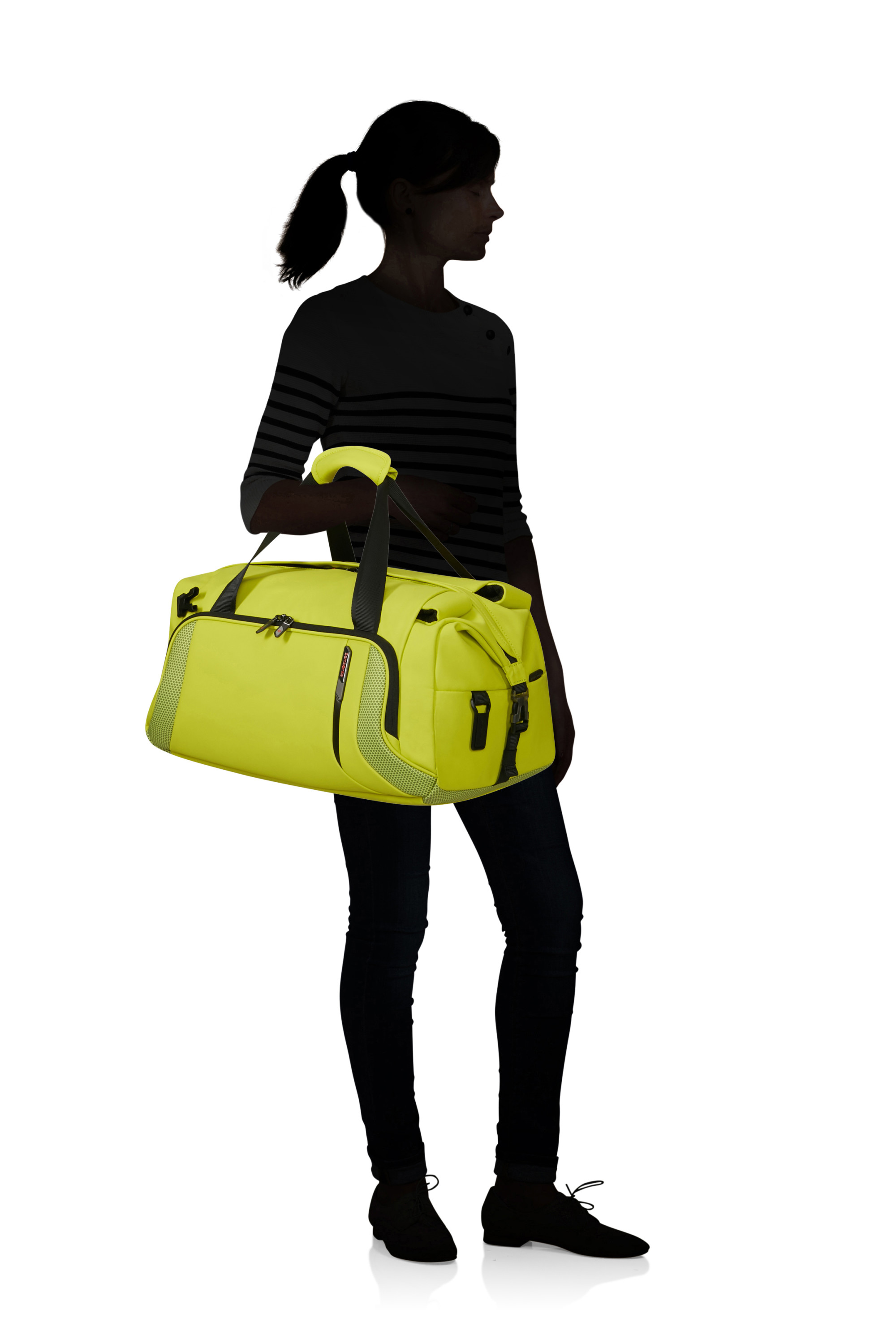 Glazed sac de voyage SAMSONITE Jaune