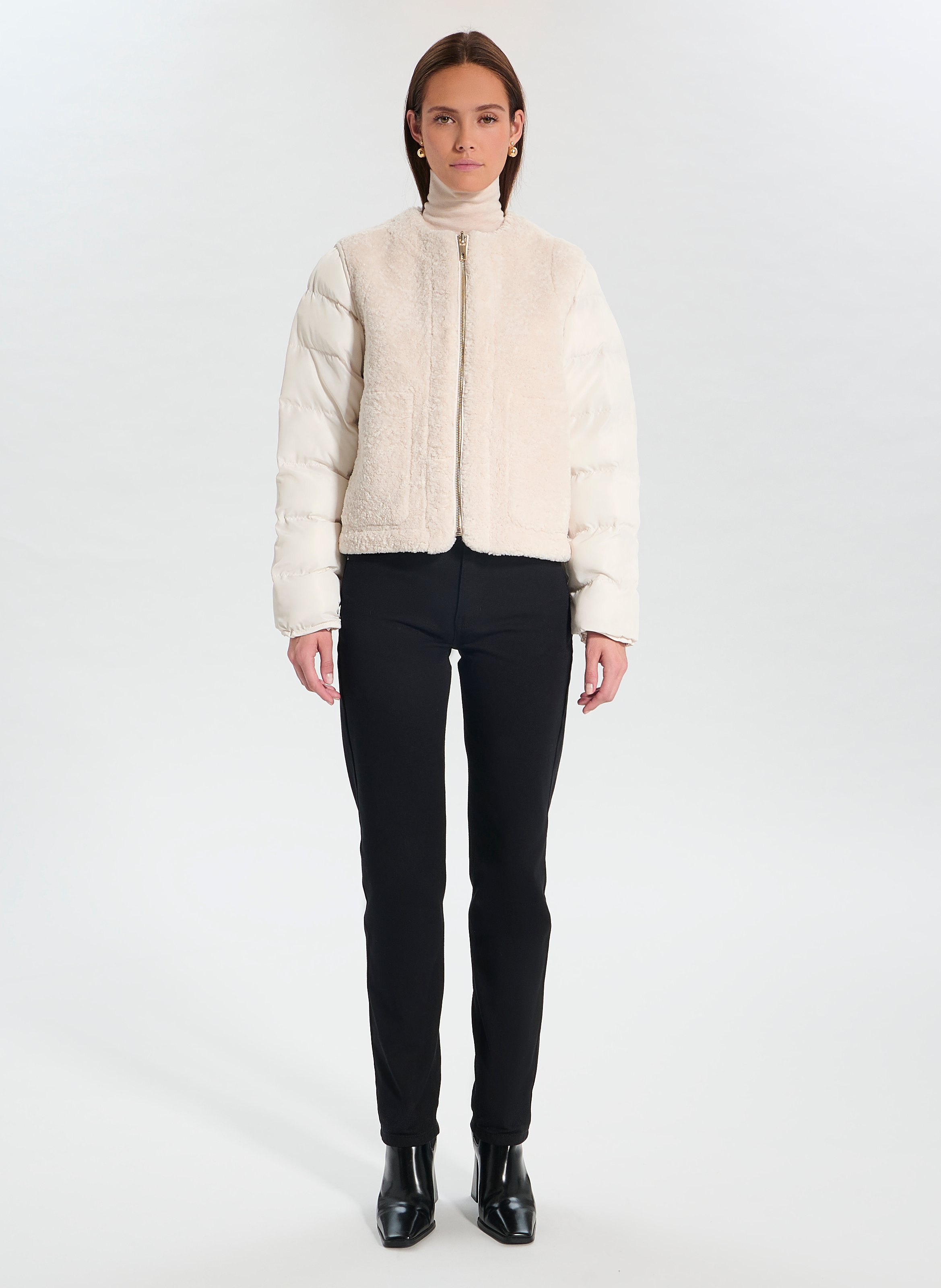 Manteau  marielle ZAPA Blanc