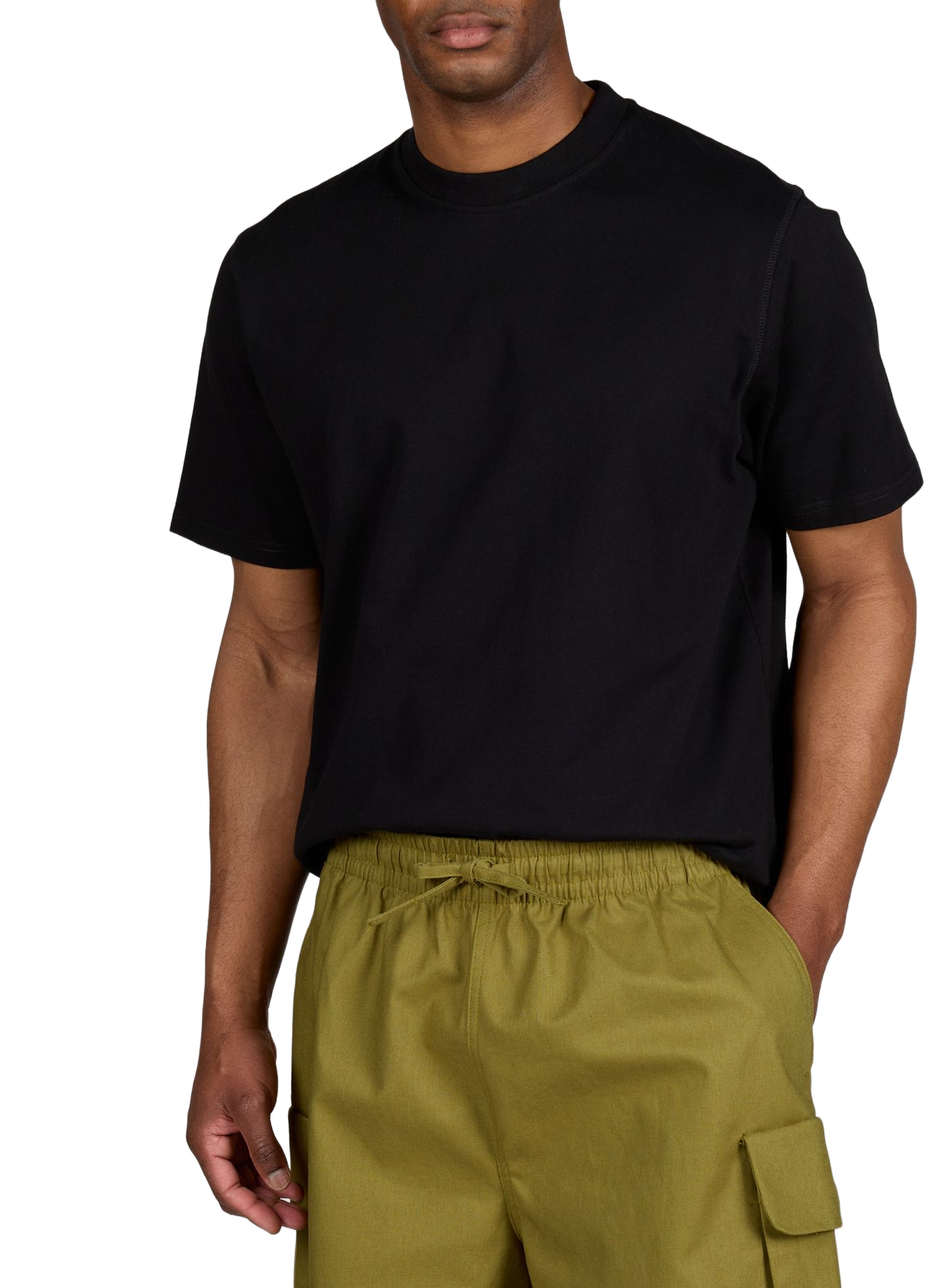 T-shirt imprimé au dos en coton ARTE ANTWERP Noir