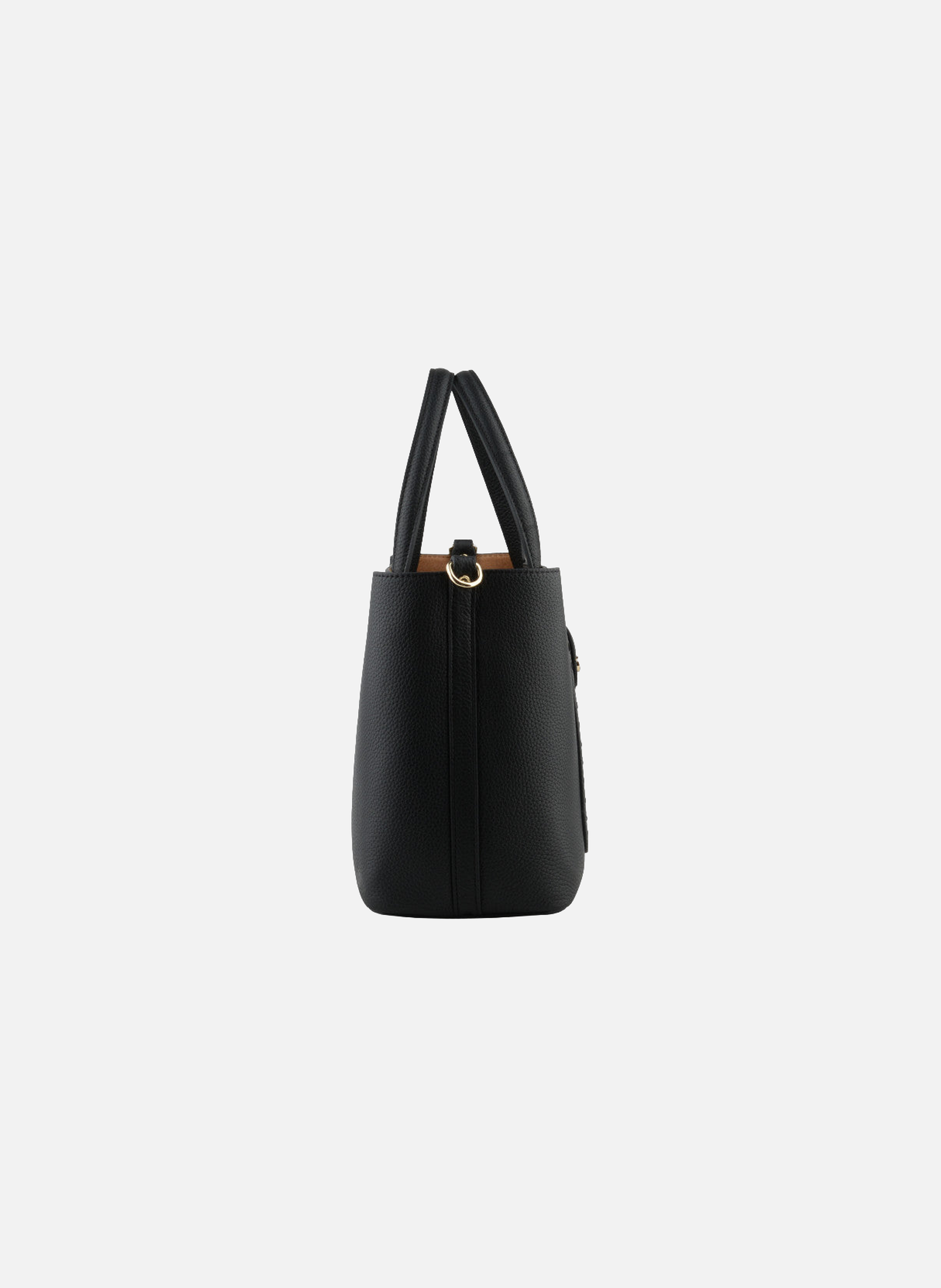 Bride soft | sac à main en cuir de vachette POURCHET Noir
