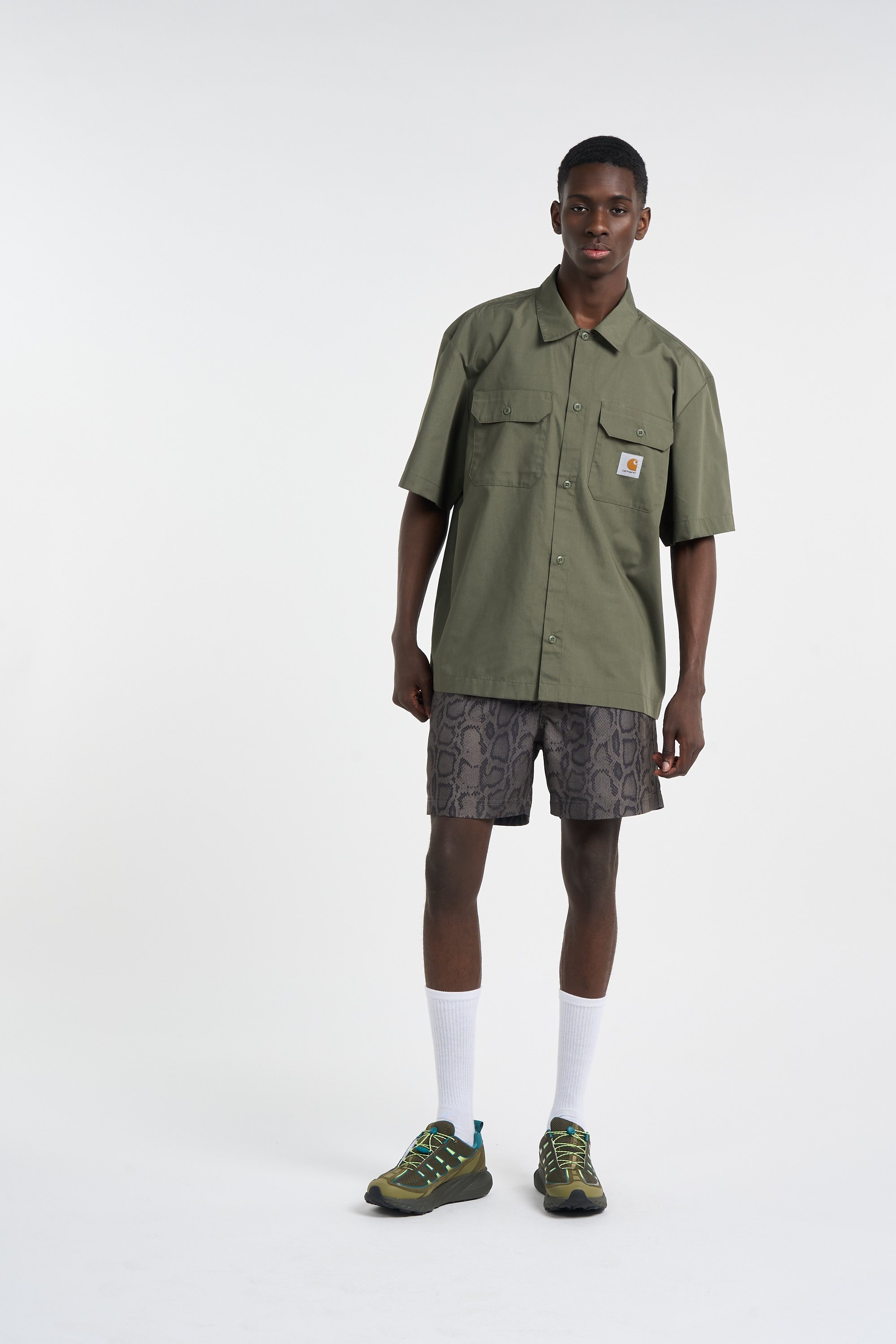 Short de bain slater swim trunks CARHARTT WIP Kaki