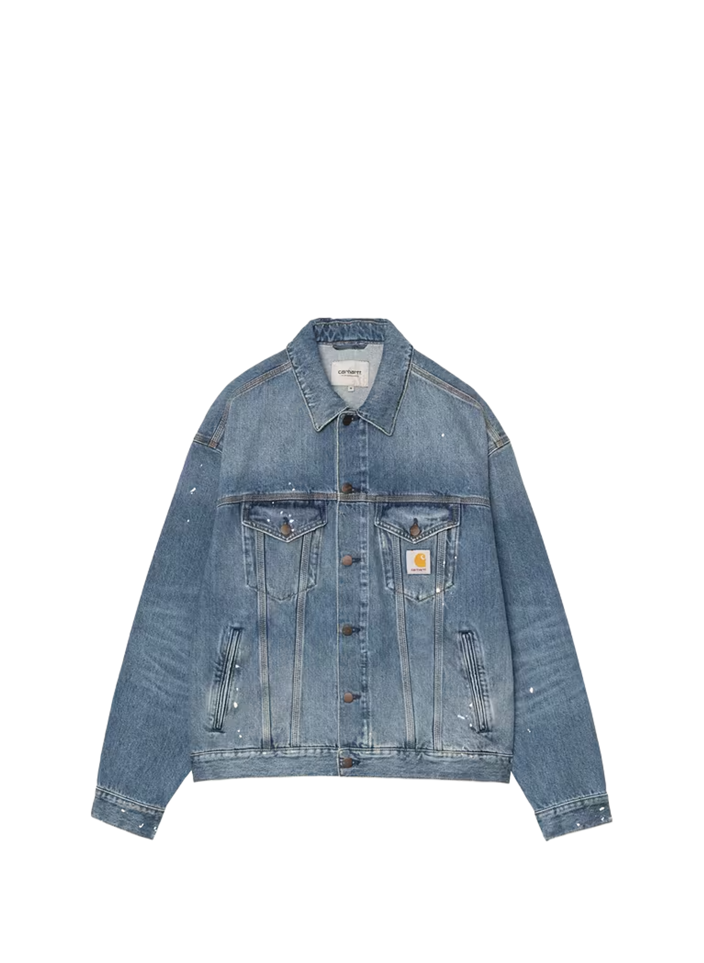 Veste denim Helston en coton CARHARTT WIP Bleu