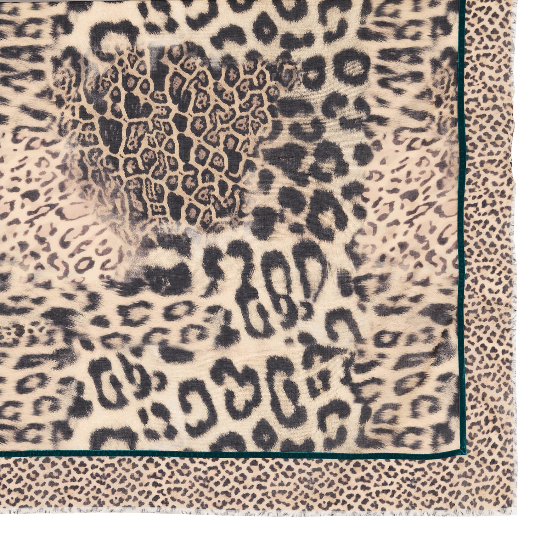 Foulard en coton IKKS Marron