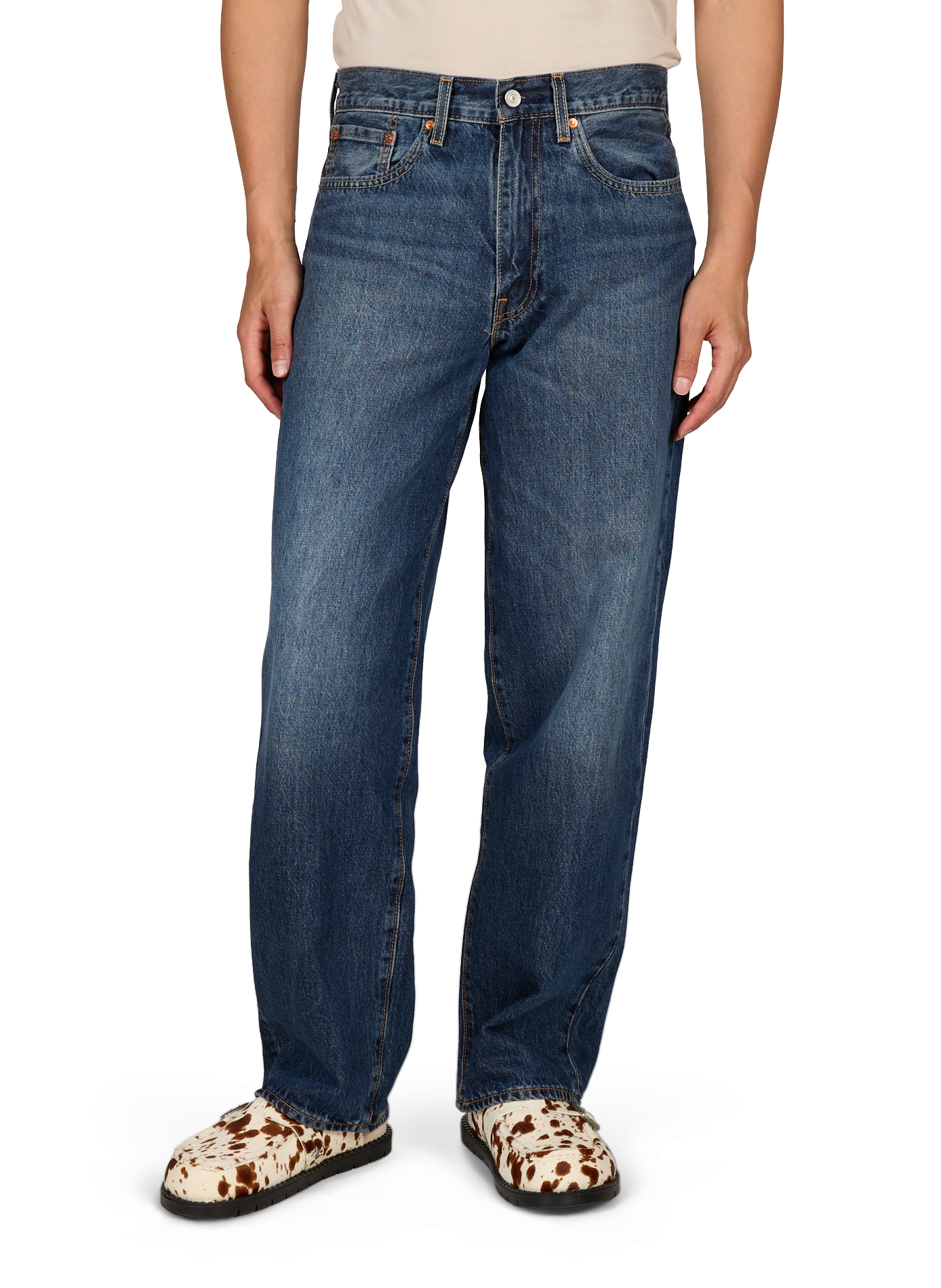 Jean 578 baggy en coton LEVI'S Bleu