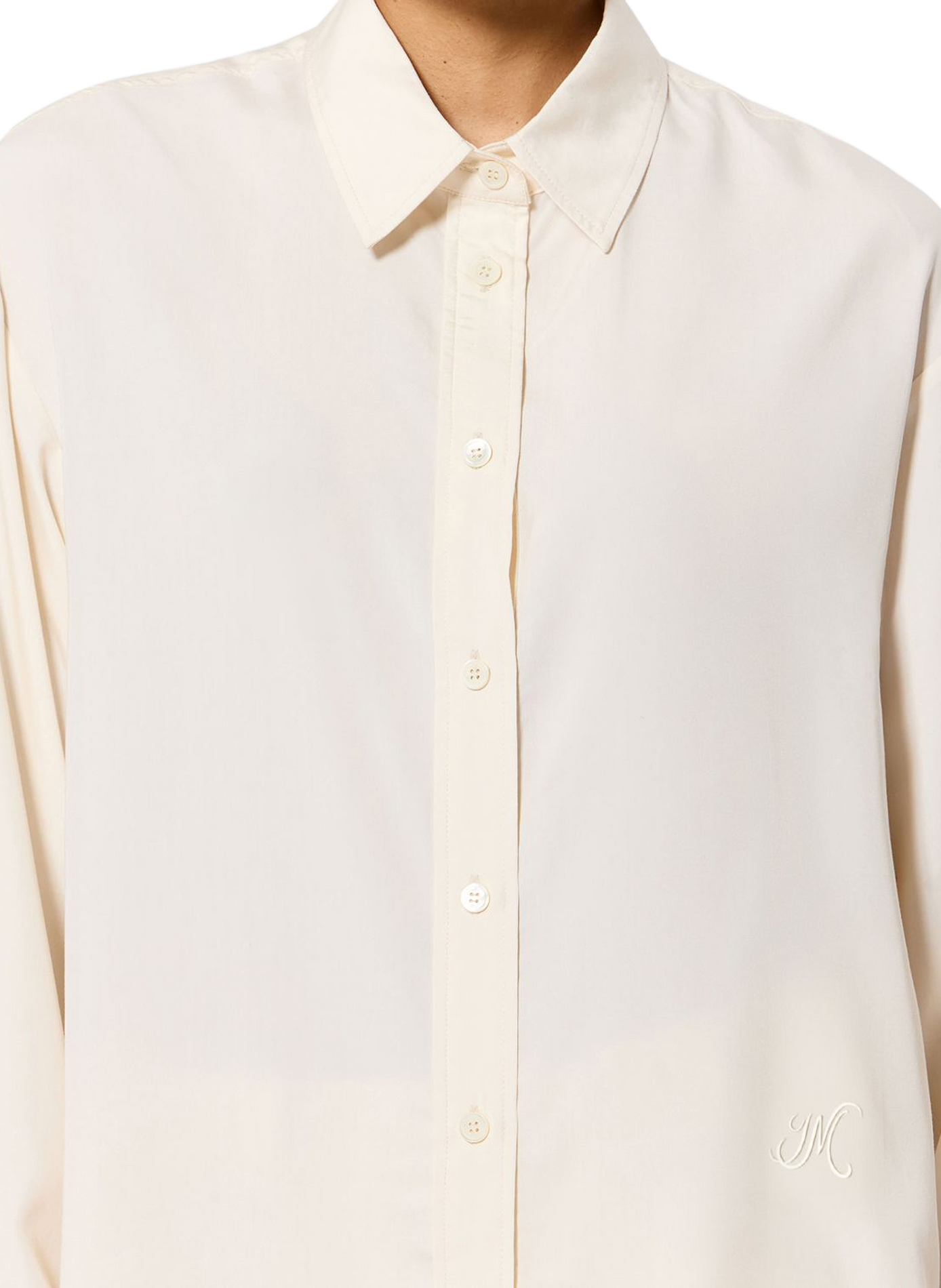 Chemise fluide Fabriza à manches longues ISABEL MARANT Blanc