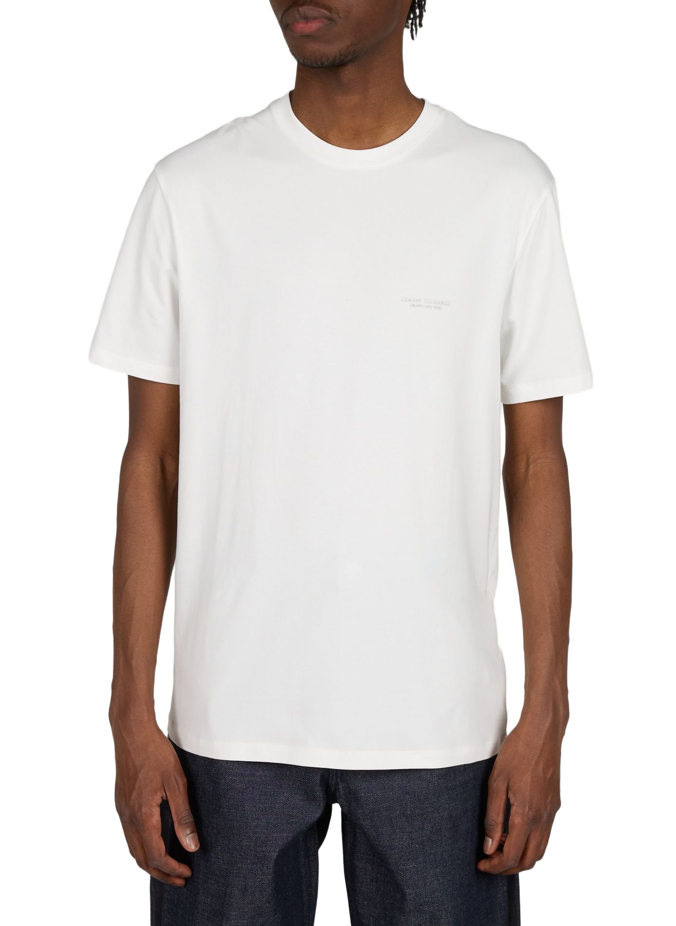 Cotton T-shirt ARMANI EXCHANGE White