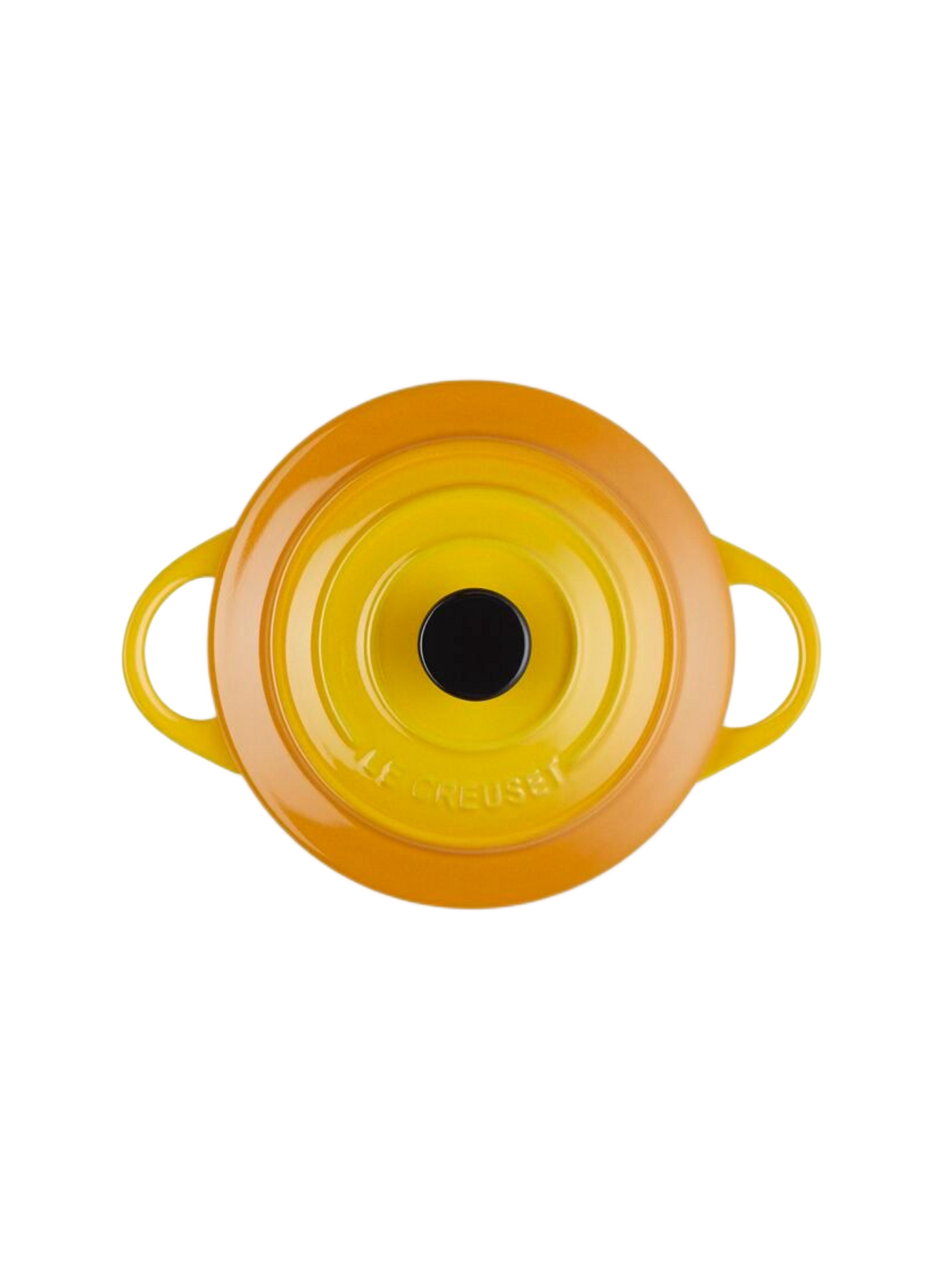 Mini-Kochtopf aus Keramik LE CREUSET Gelb