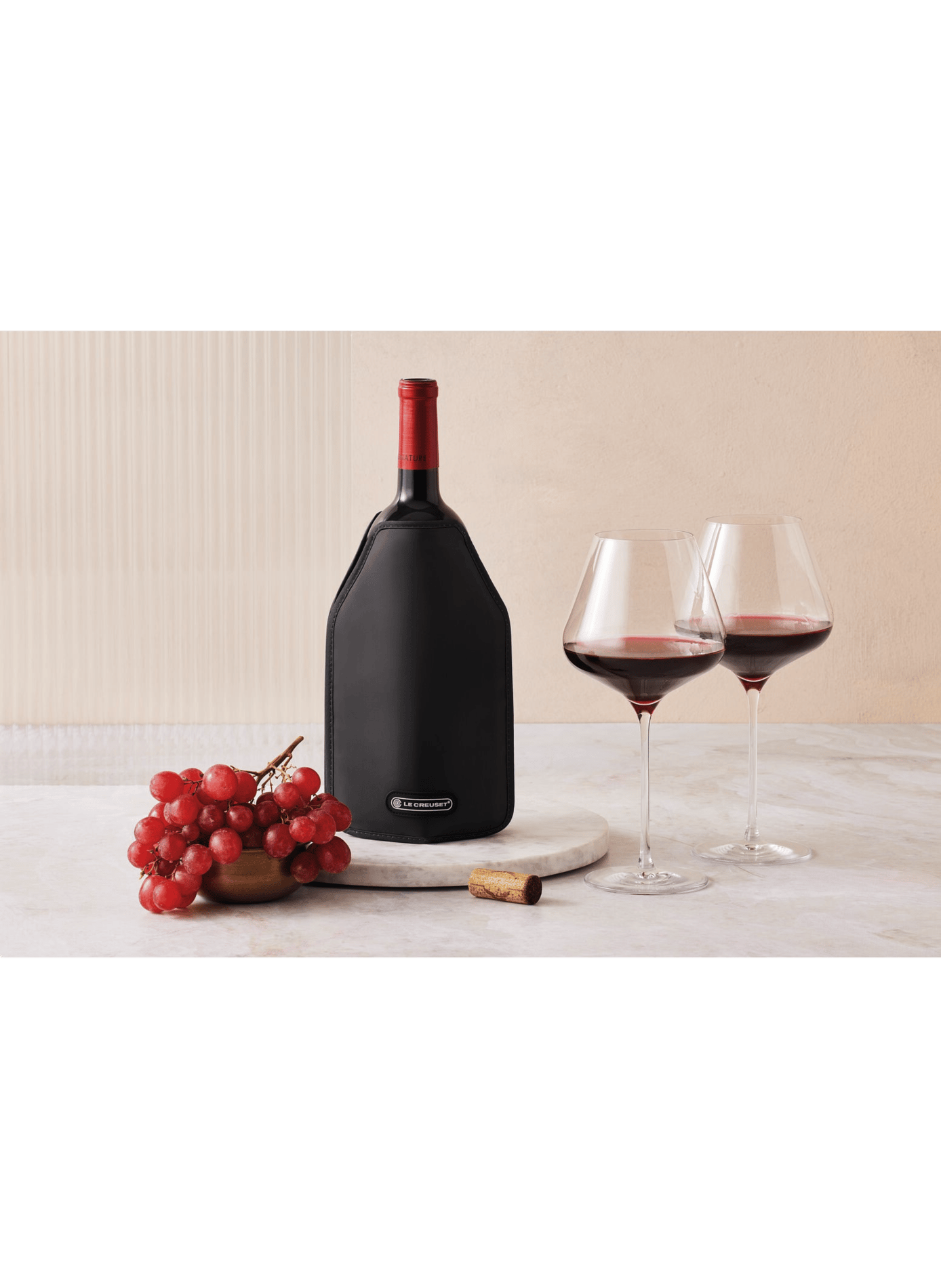 Weinkühler WA-126 LE CREUSET Schwarz