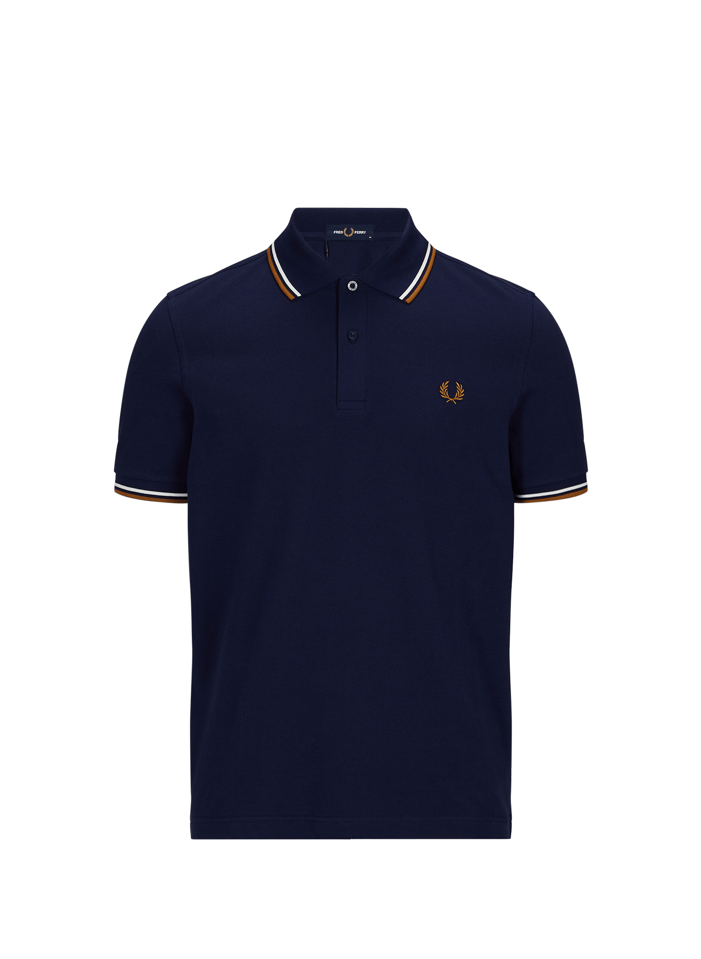 Cotton pique polo shirt FRED PERRY Blue