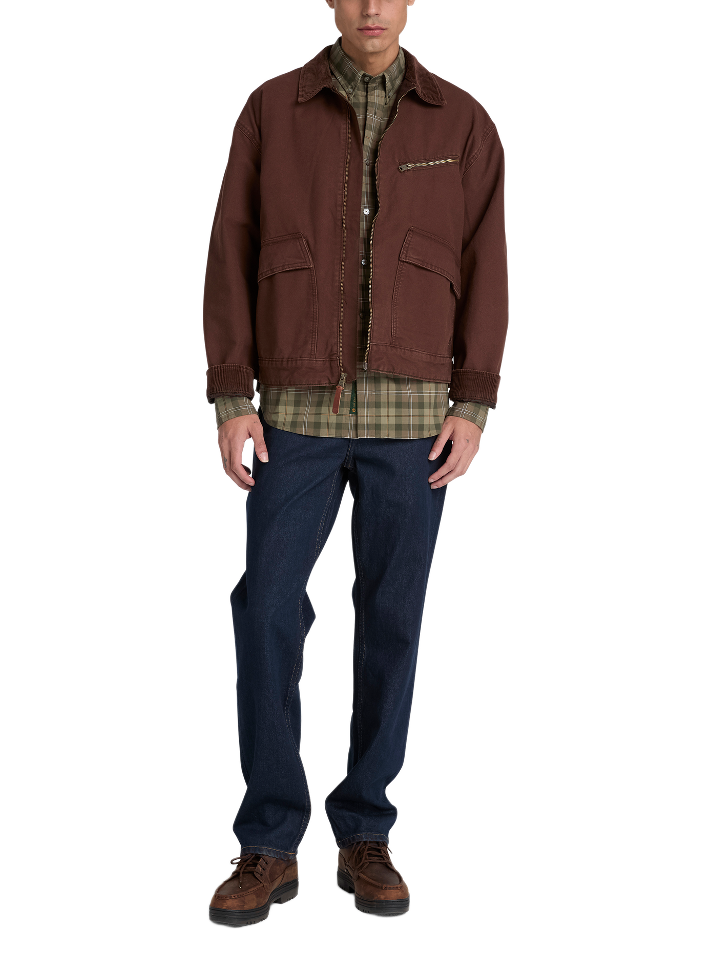 Gerader Jeans aus Baumwollmischung TIMBERLAND Blau