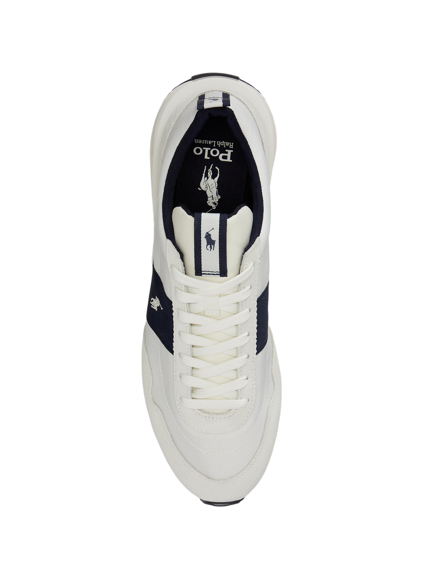 Baskets basses Train à lacets POLO RALPH LAUREN Bleu