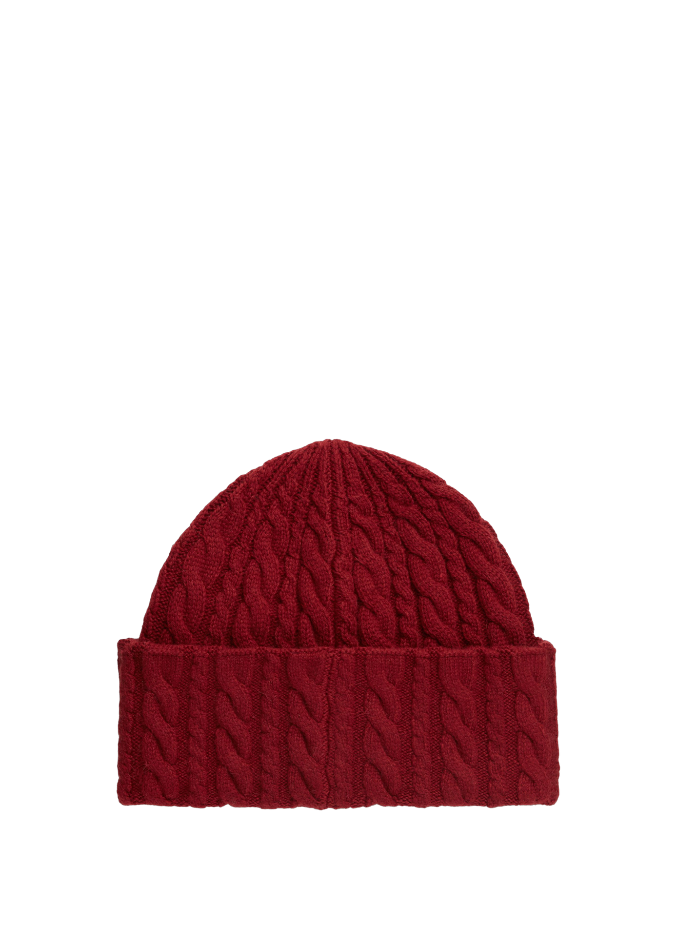 Knitted beanie TOMMY HILFIGER Red