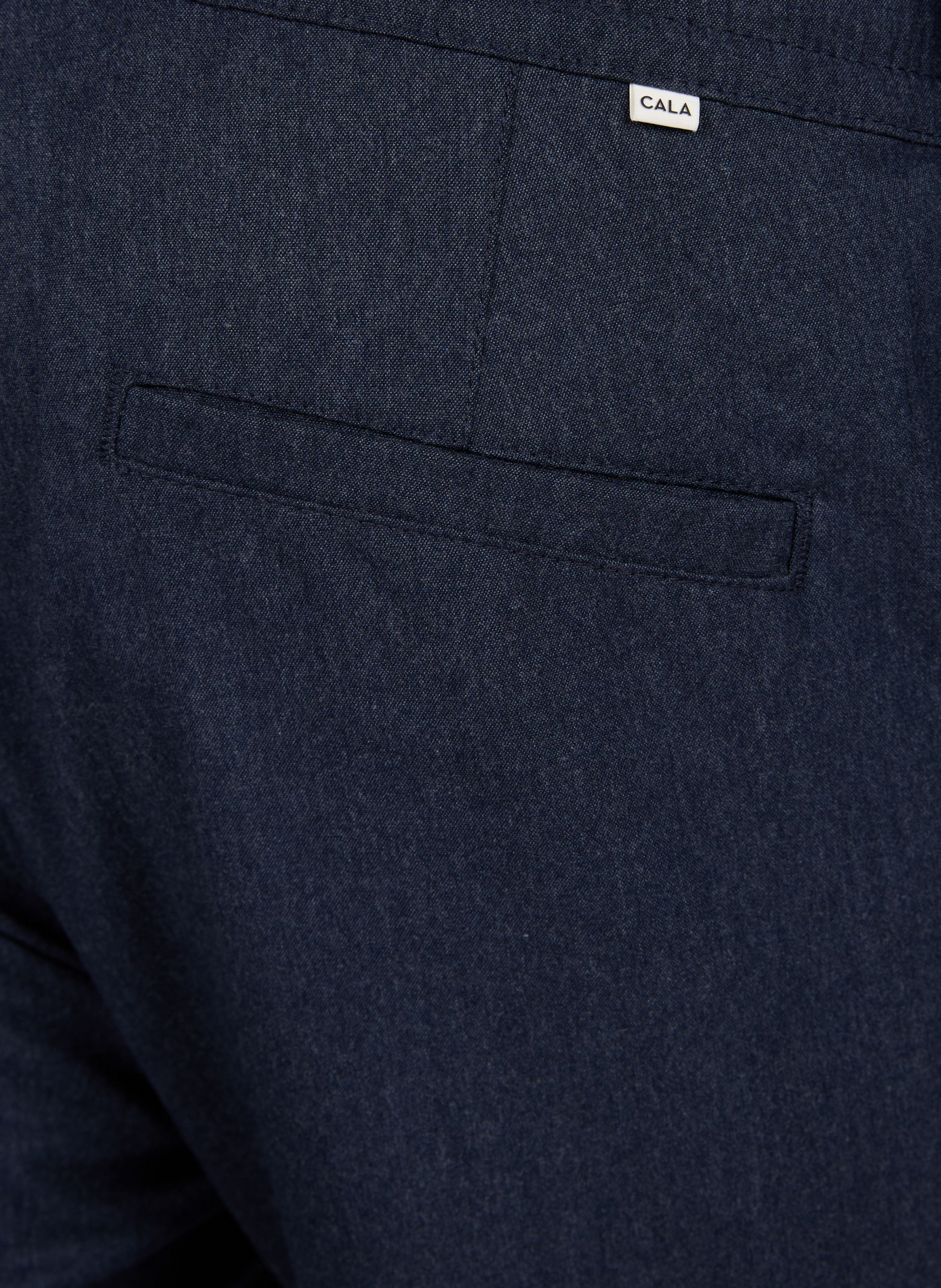 Straight pants by Thomas Lipari with drawstrings 1789 CALA Blue