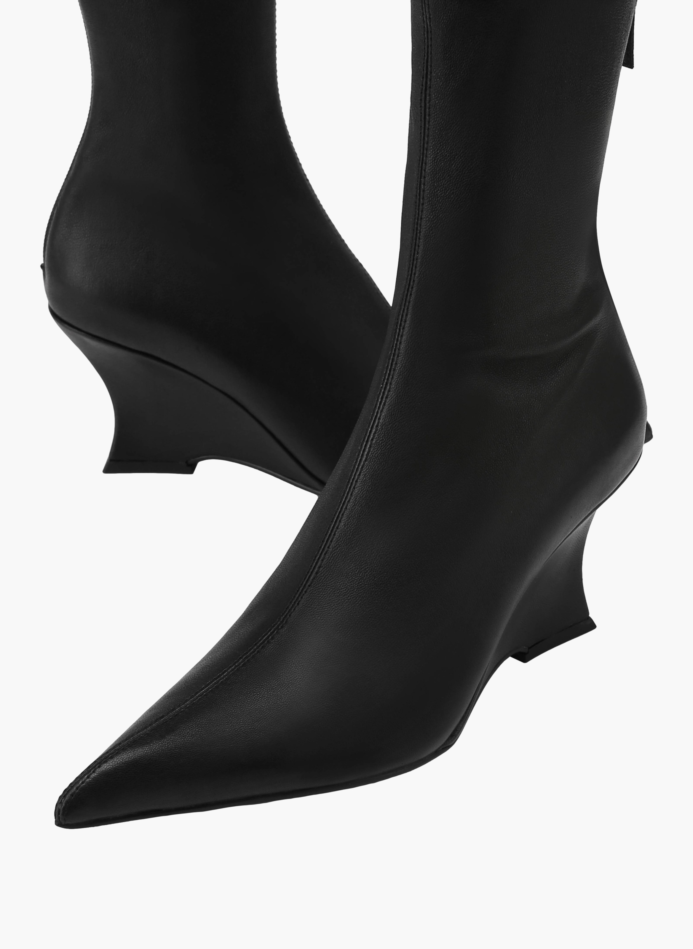 Bottines hilly en stretch NAKED WOLFE Noir