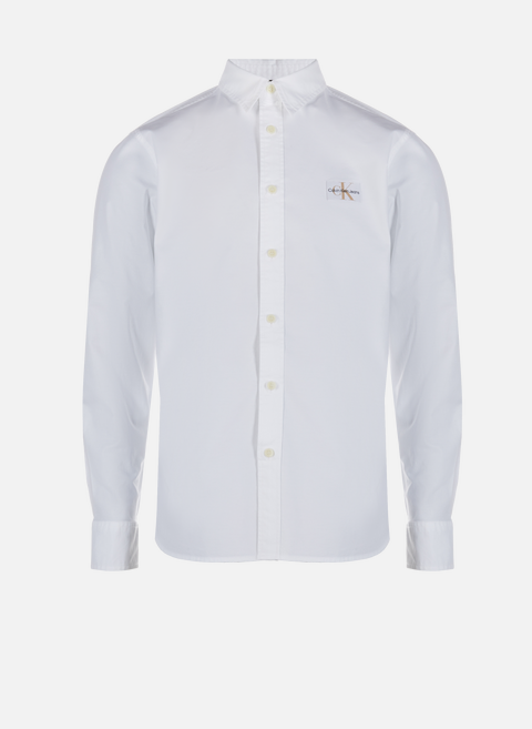Cotton shirt WhiteCALVIN KLEIN 