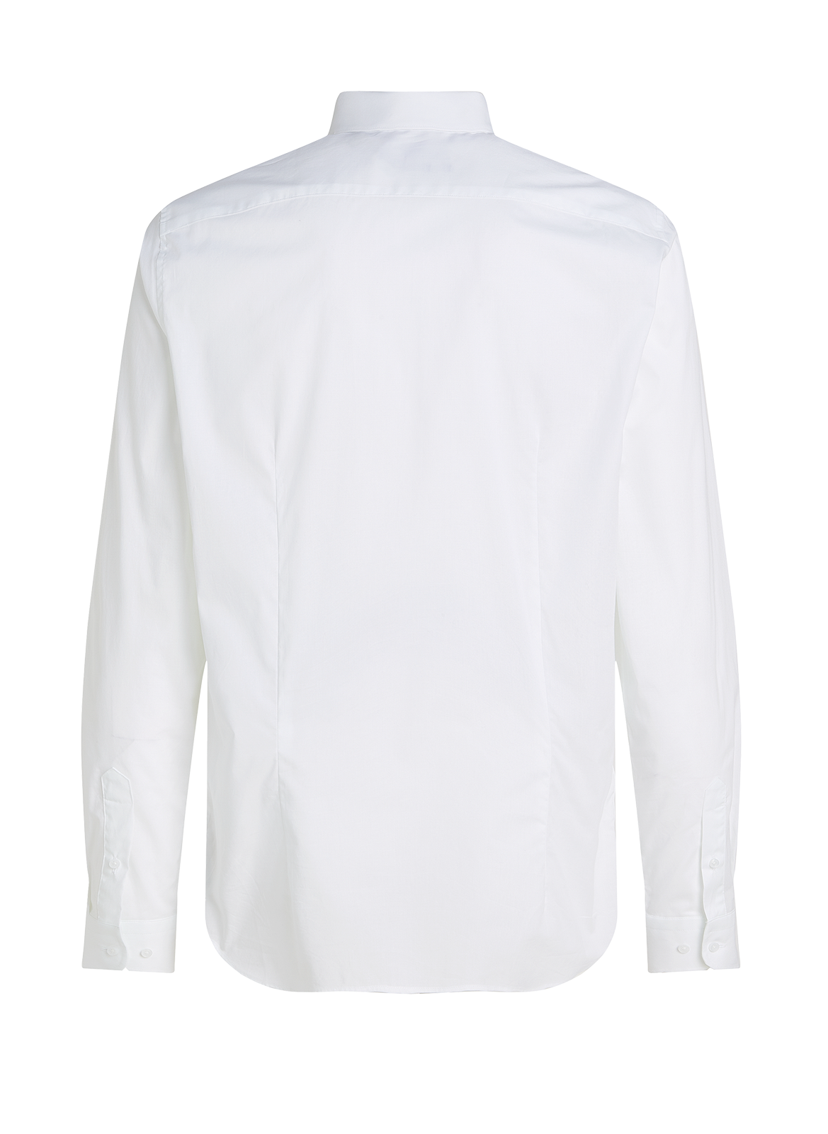 Fitted cotton shirt TOMMY HILFIGER White
