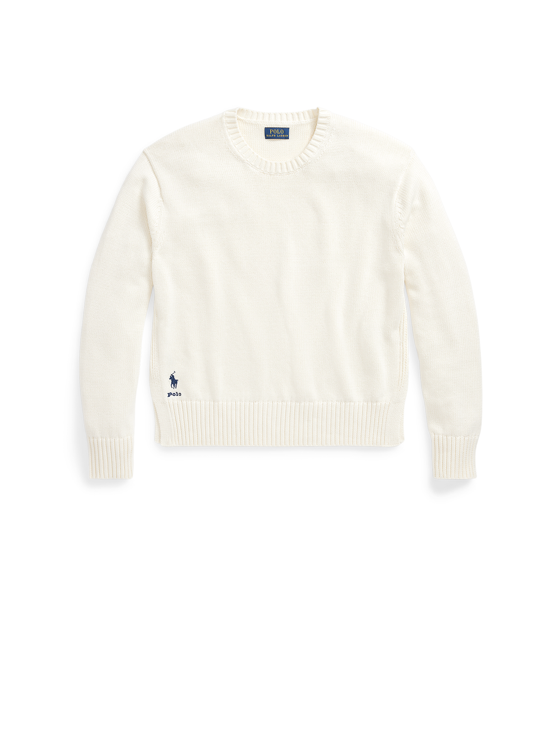 Pull en maille de coton  POLO RALPH LAUREN Blanc