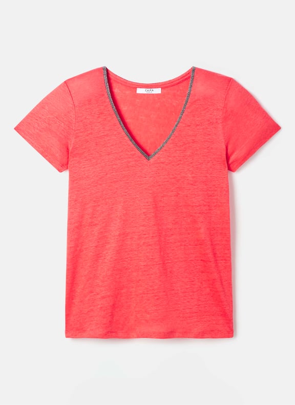 Top jersey bleu ciel fluide - tasmanie Rose by ZAPA ZAPA Top jersey bleu ciel fluide - tasmanie Rose