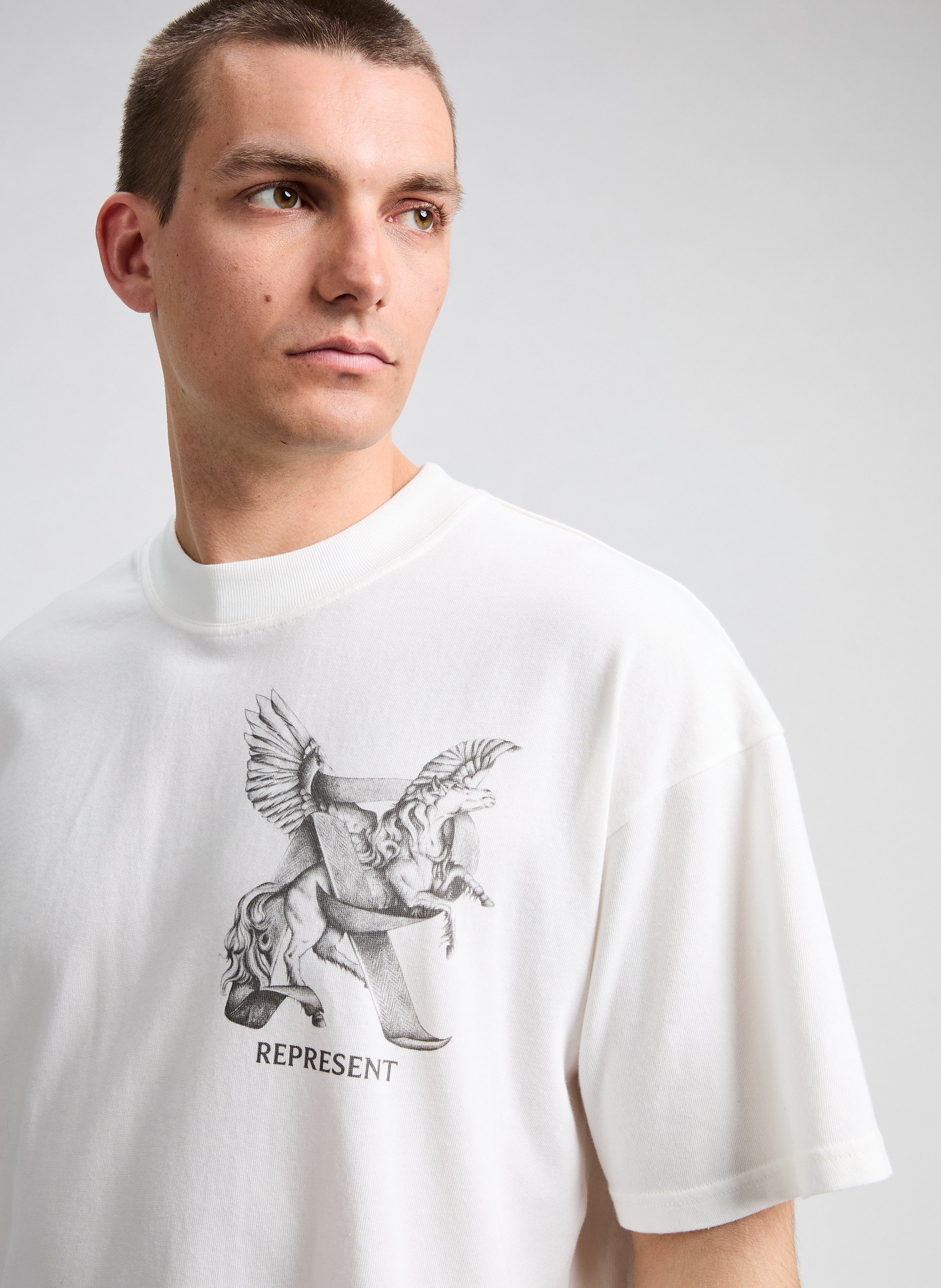 Printed T-shirt White