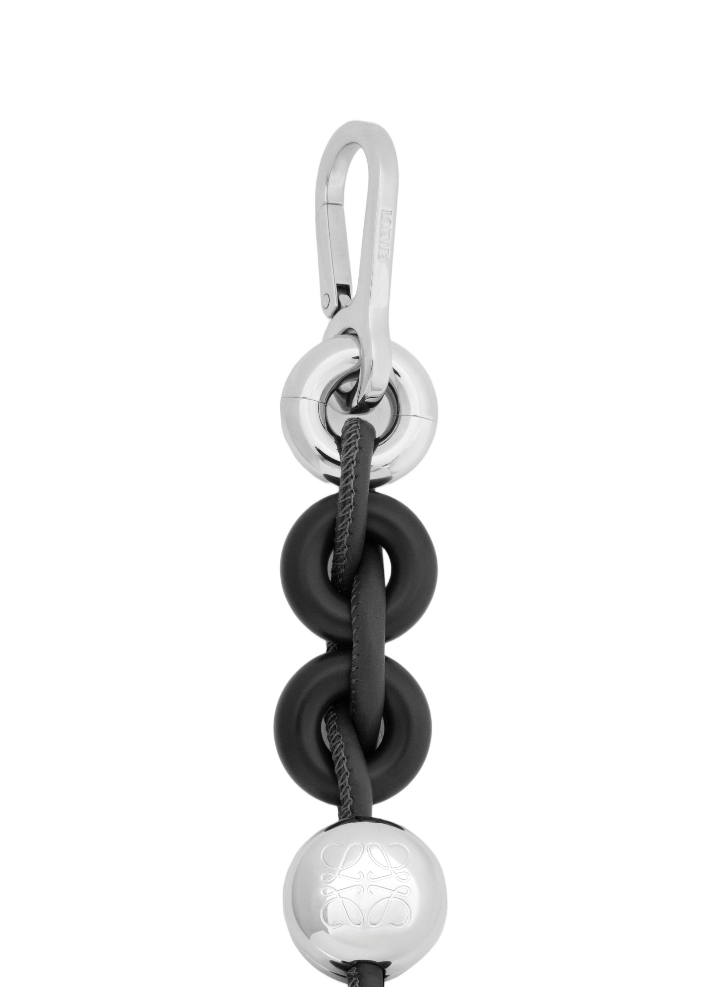 Leather Donut Shoulder Strap LOEWE Black